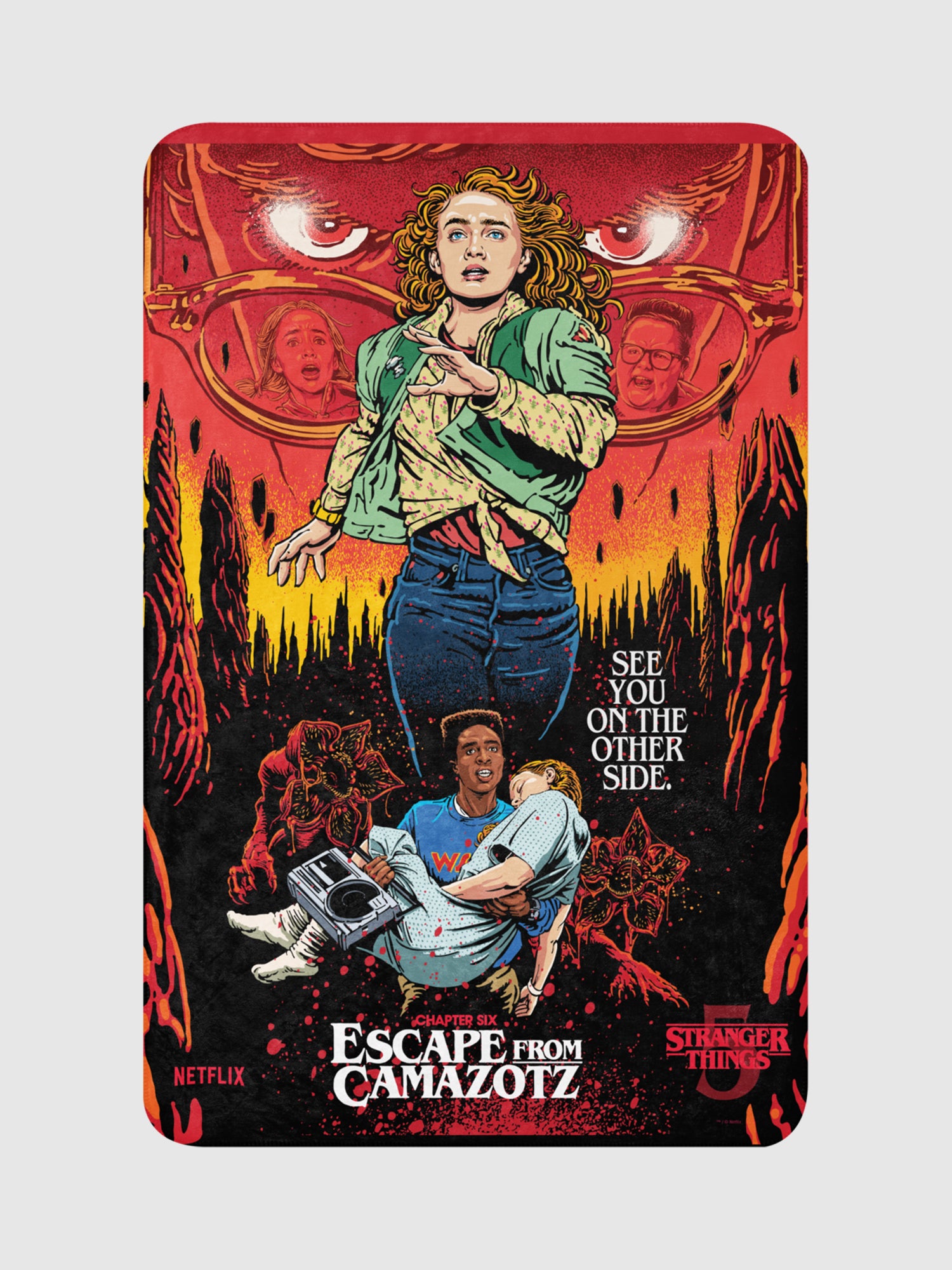 タ*ー様 玲*様 Stranger Things Blanket タオルケット タ*ー様 玲*様 Stranger Things Blanket タオルケット - メルカリ