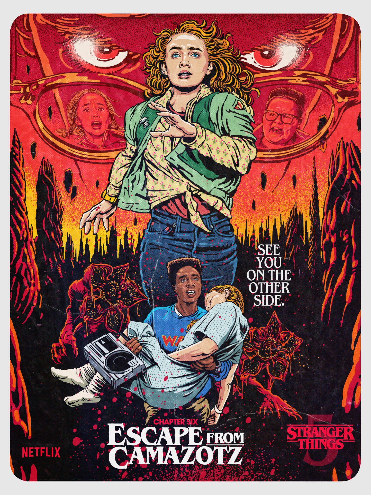 Stranger Things Season 5 x Butcher Billy Escape From Camazotz