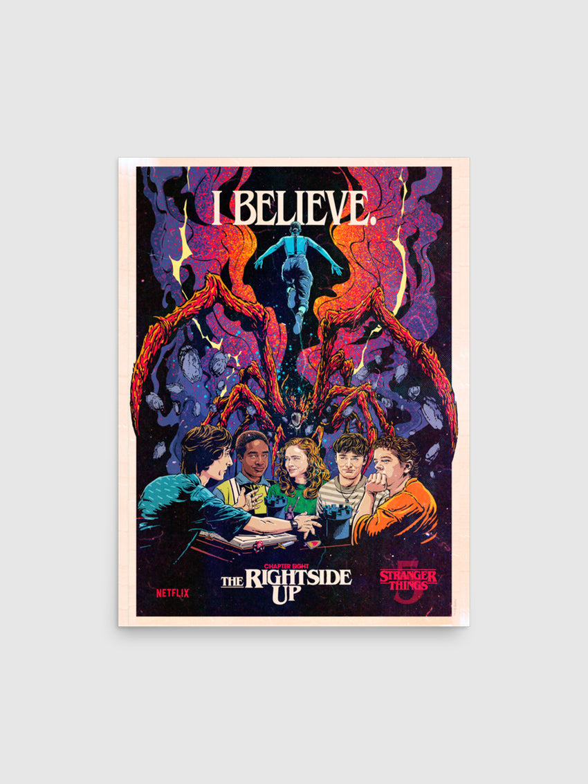 Stranger Things Season 5 x Butcher Billy The Rightside Up Premium