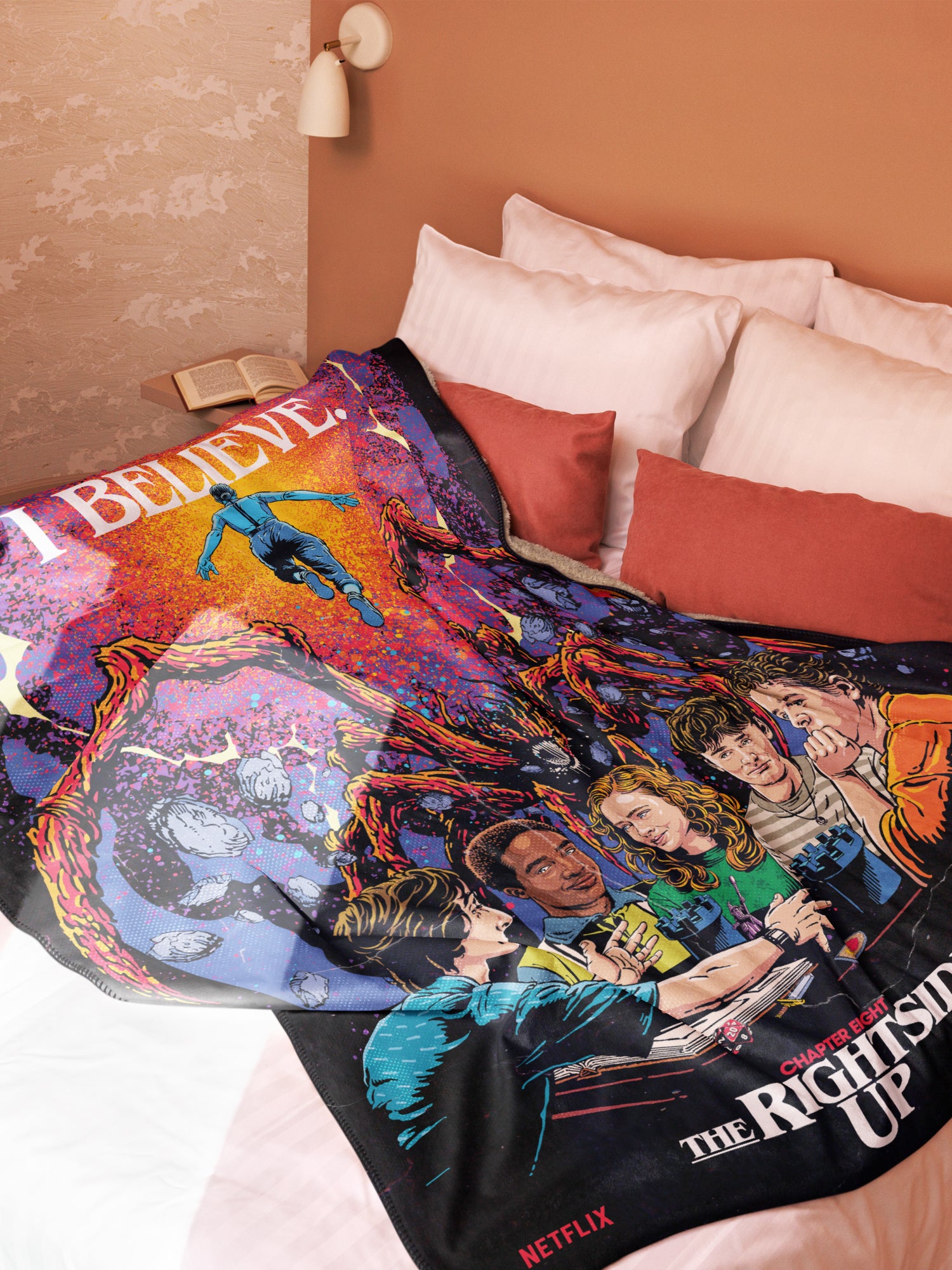 Stranger Things Season 5 x Butcher Billy The Rightside Up Blanket