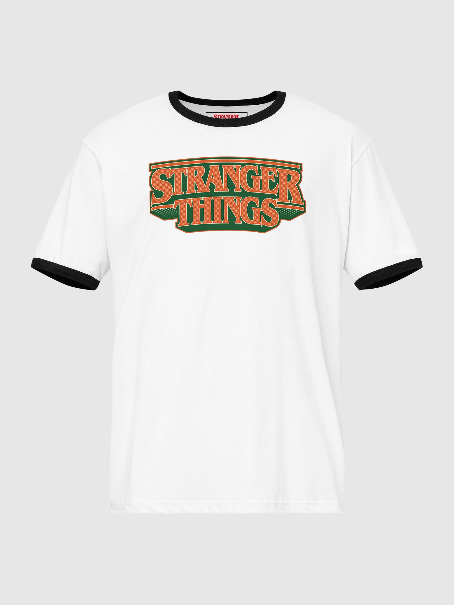 T-shirt Stranger Things Logo Principal – Officiel Netflix, Coupe Classique, 100% Coton – Pour Fans De La Série