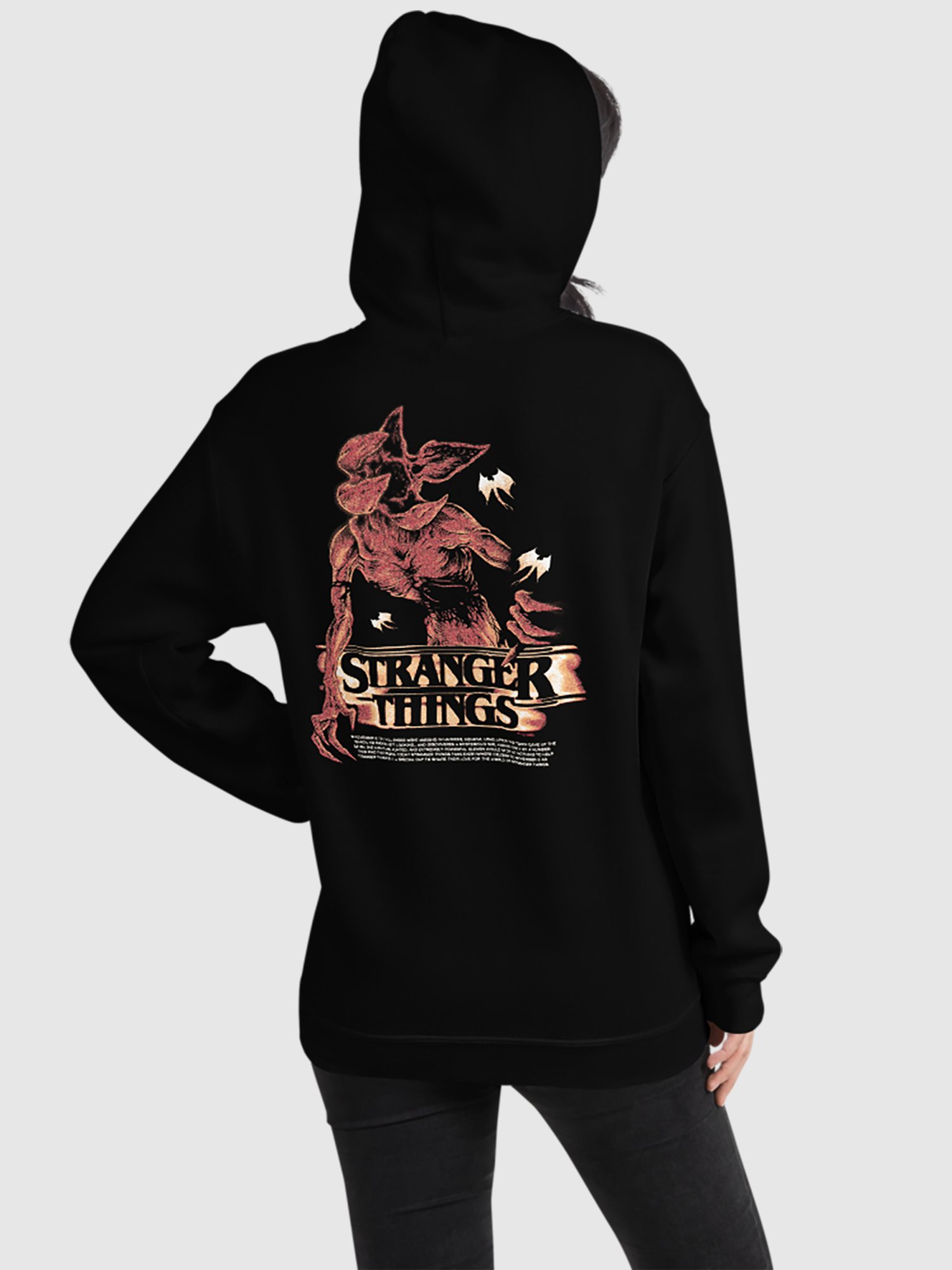Manta Stranger Things Logo En Mercado Libre Sudadera