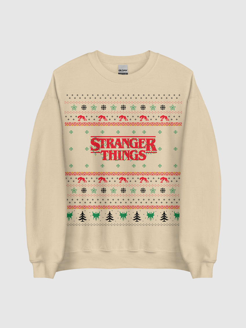 Stranger Things Crewneck Sweatshirt Holiday – Netflix Shop
