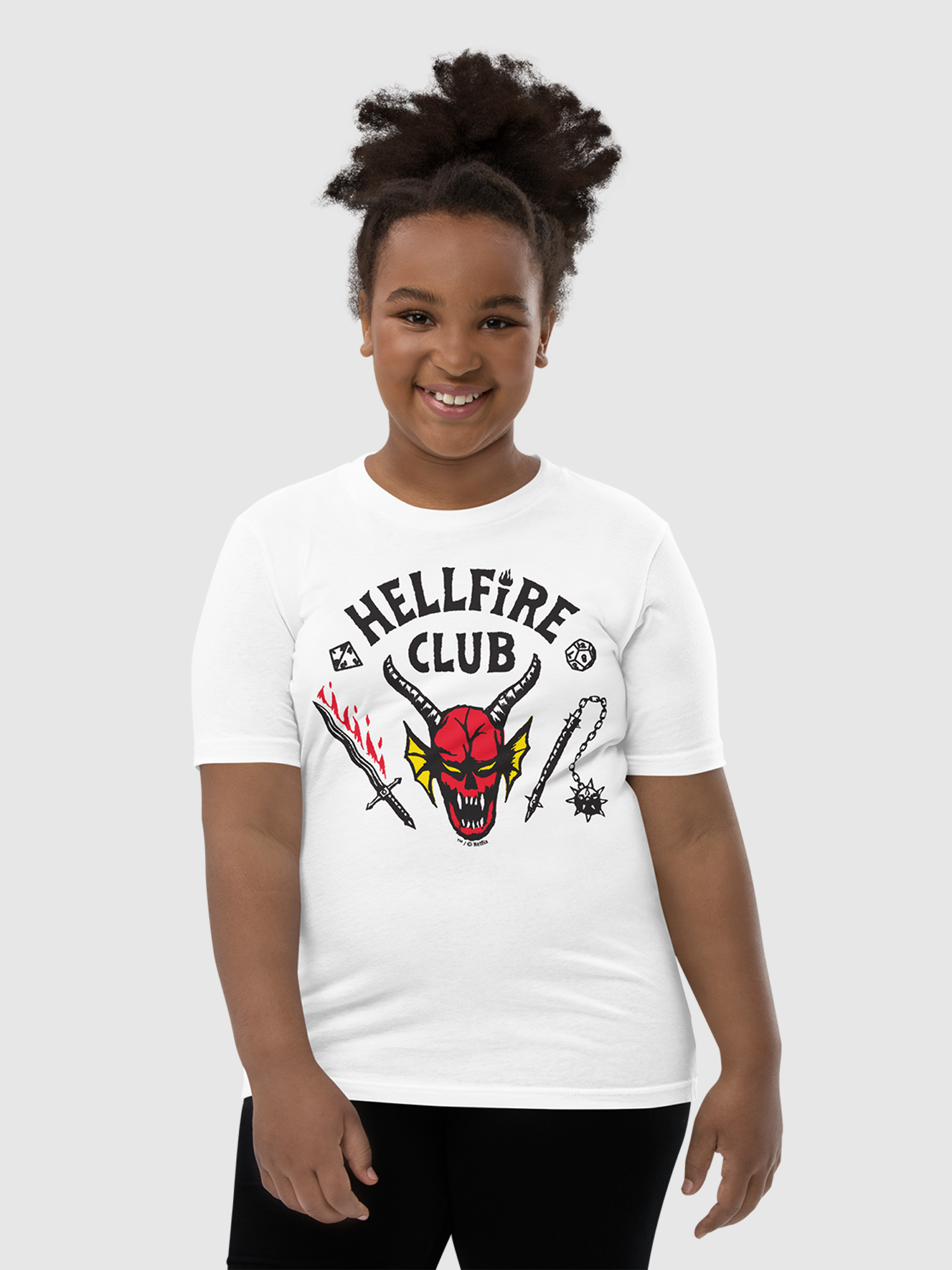 Stranger Things Hellfire Club Youth T-Shirt – Netflix Shop