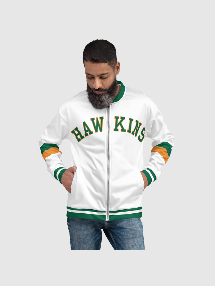 Hawkins High Stranger Things Varsity Jacket Netflix Shop