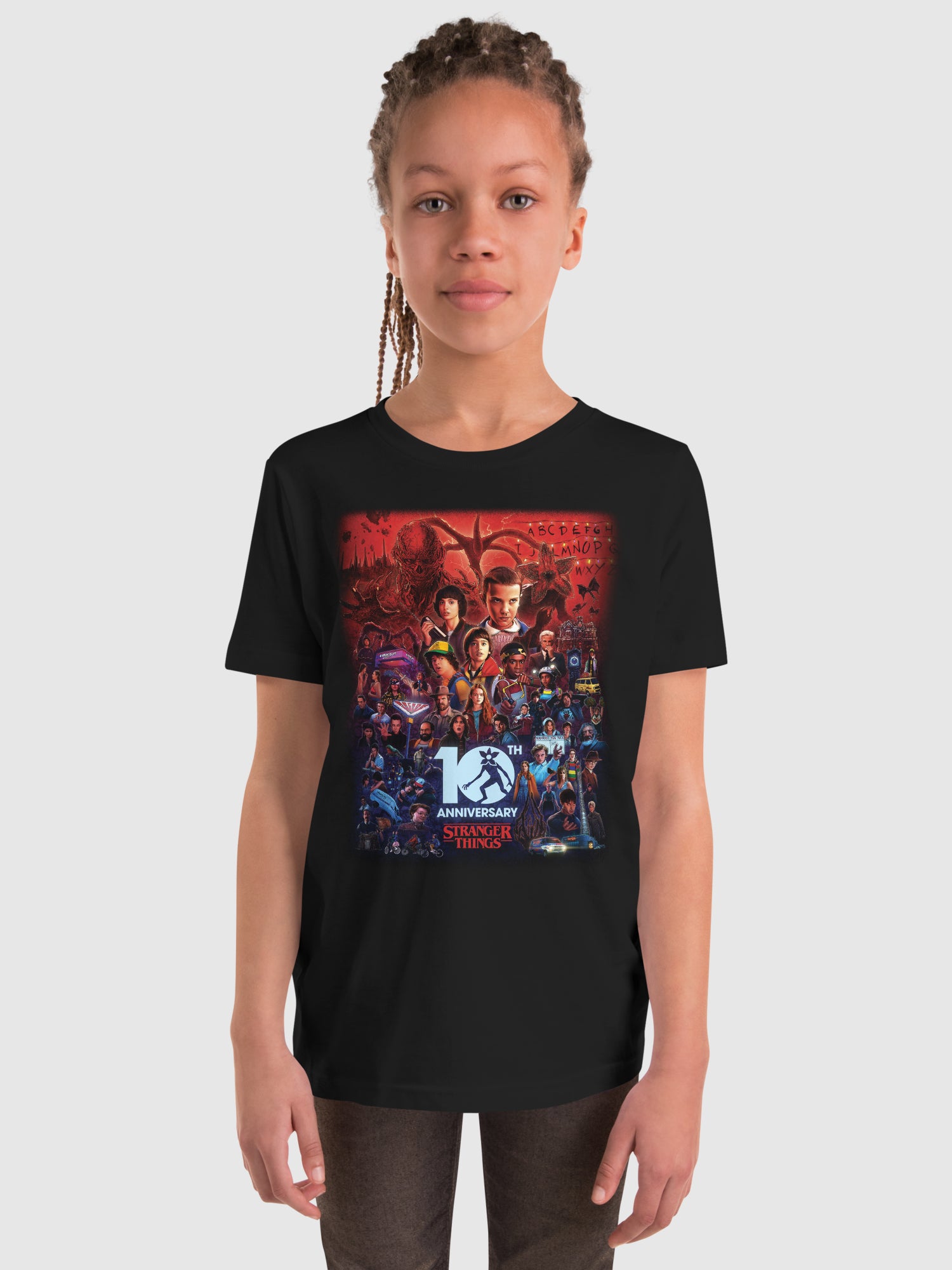 Stranger Things x Kyle Lambert Kids T-Shirt 10th Anniversary