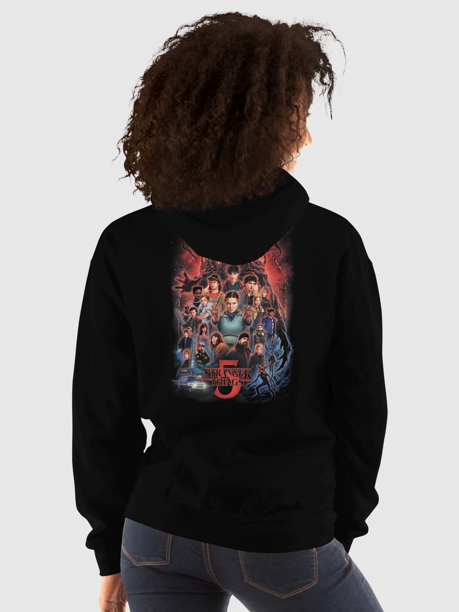 Stranger Things x Kyle Lambert Hoodie Season 5 Art – Netflix Shop