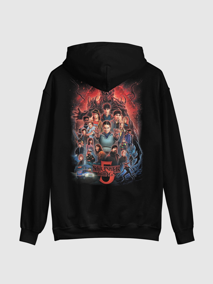 Stranger Things x Kyle Lambert Hoodie Season 5 Art – Netflix Shop