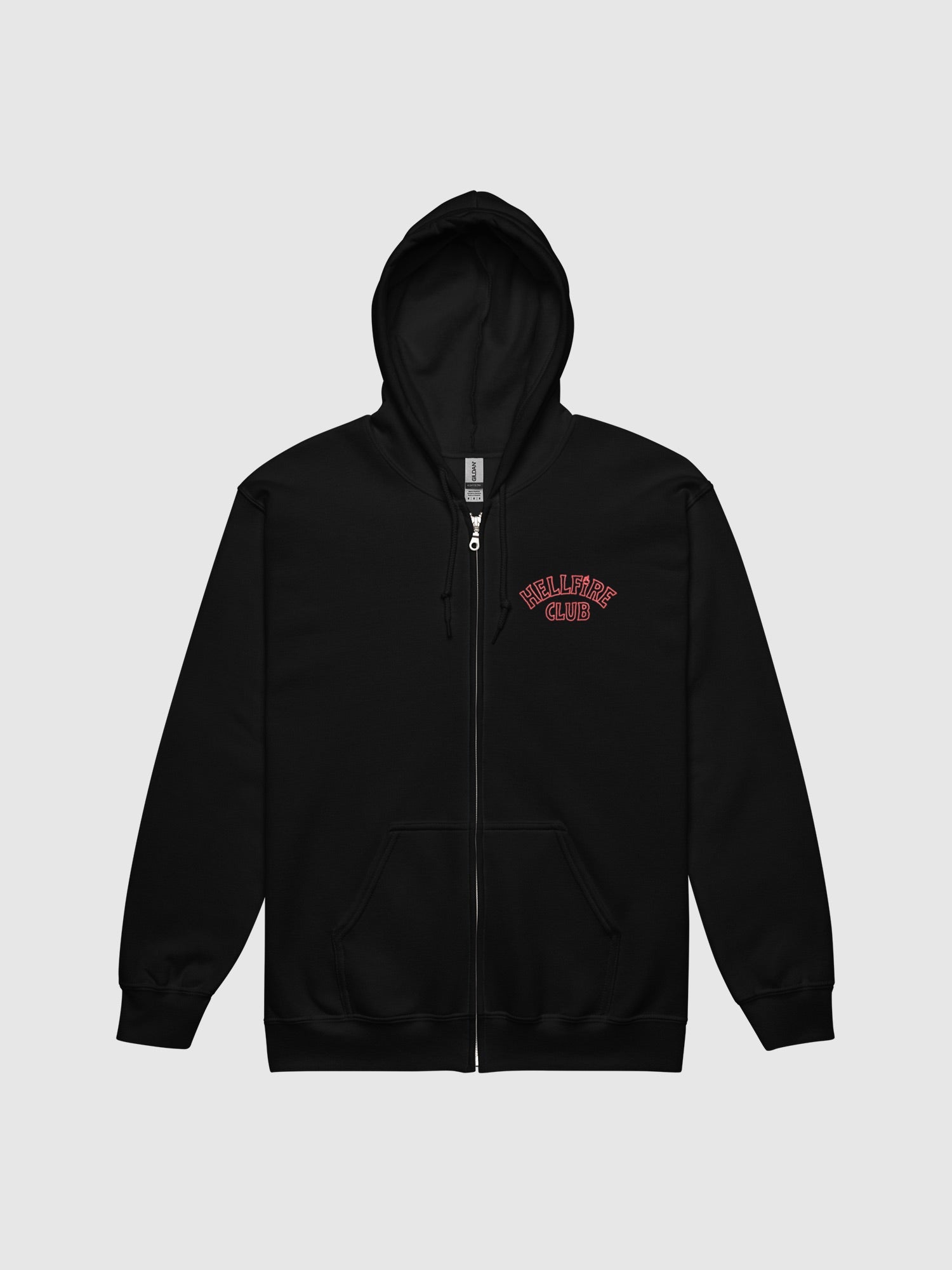 Stranger Things Hellfire Club Personalized Zip-Up Hoodie – Netflix