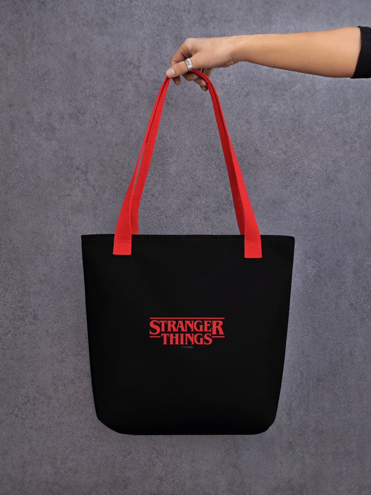Stranger Things Upside Down Personalized Premium Tote Bag