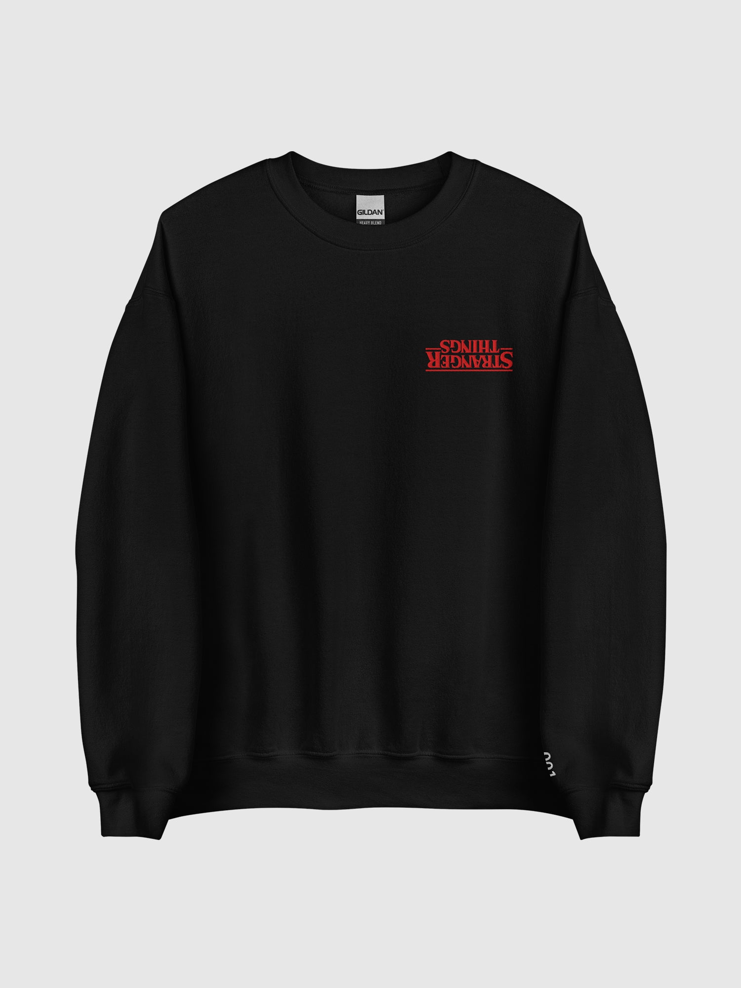 トップス Stranger Things Crewneck Sweat HEROS Levis x Stranger Things Hopper's Crewneck Sweatshirt Black Men's