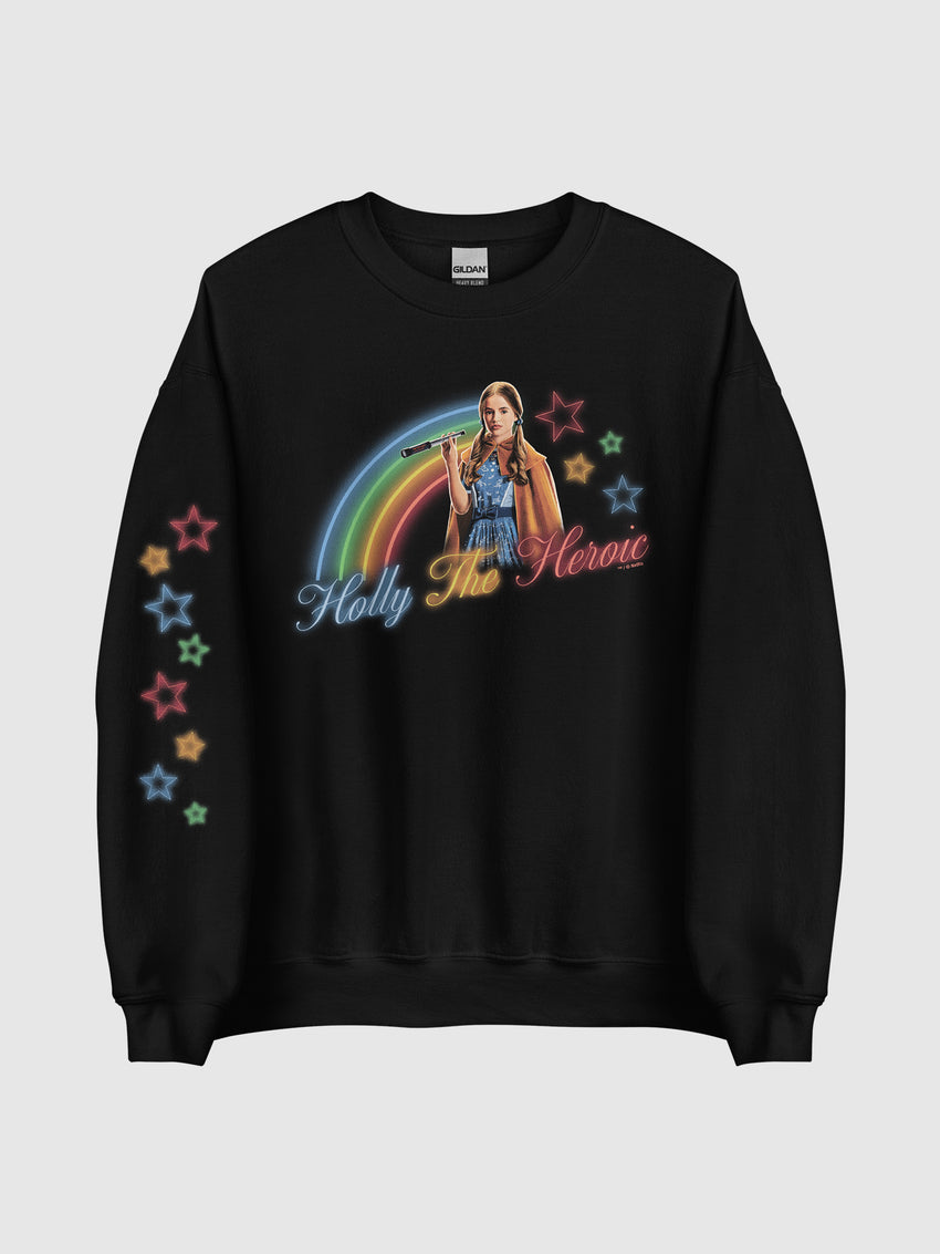 Stranger Things ホリー　ネックレス　Ron Herman Stranger Things Crewneck Holly The Heroic Rainbow – Netflix Shop
