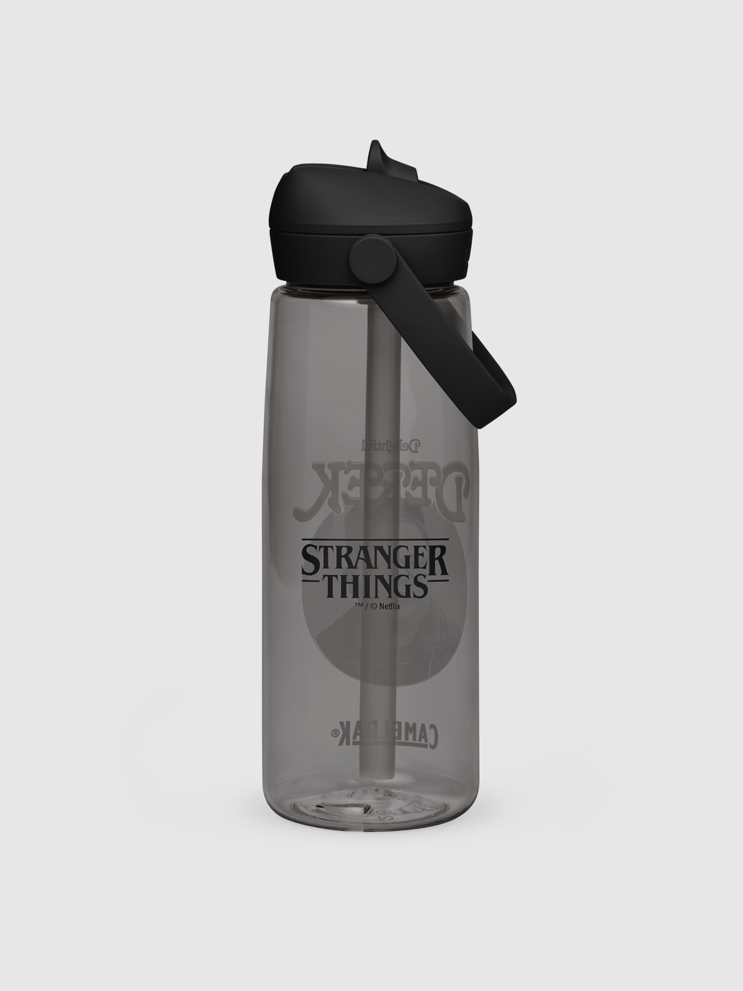 Stranger Things Hellfire Club Metal Water Bottle - 540ml Stainless Steel Official Merchandise