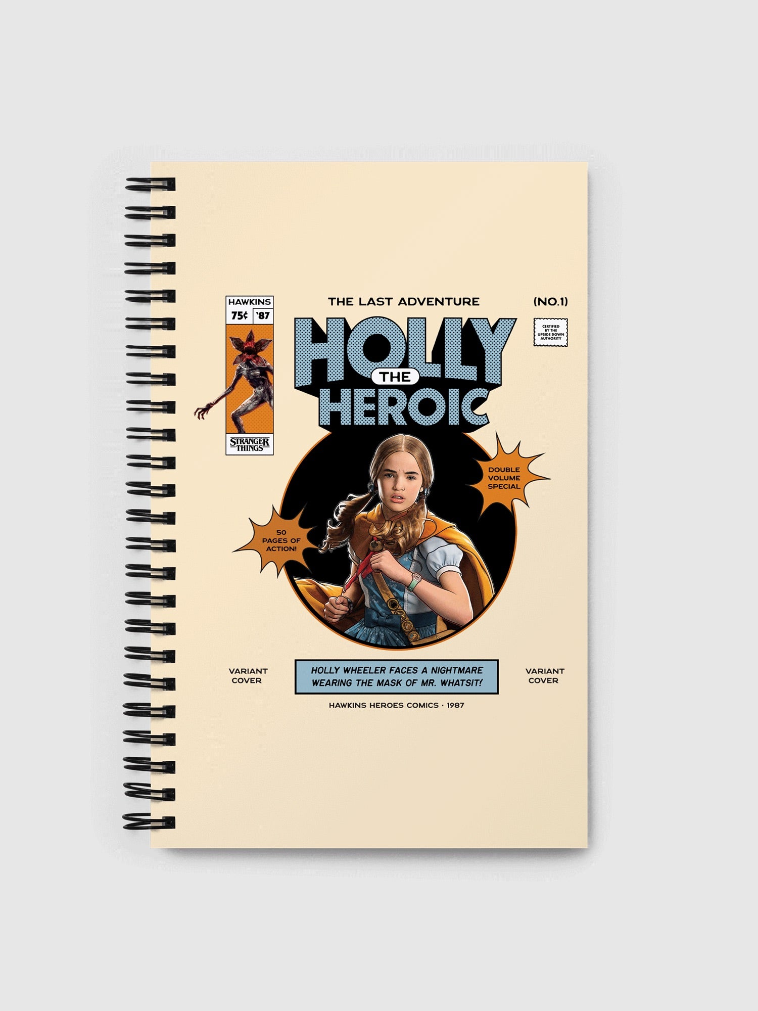 Stranger Things Notebook Holly The Heroic – Netflix Shop