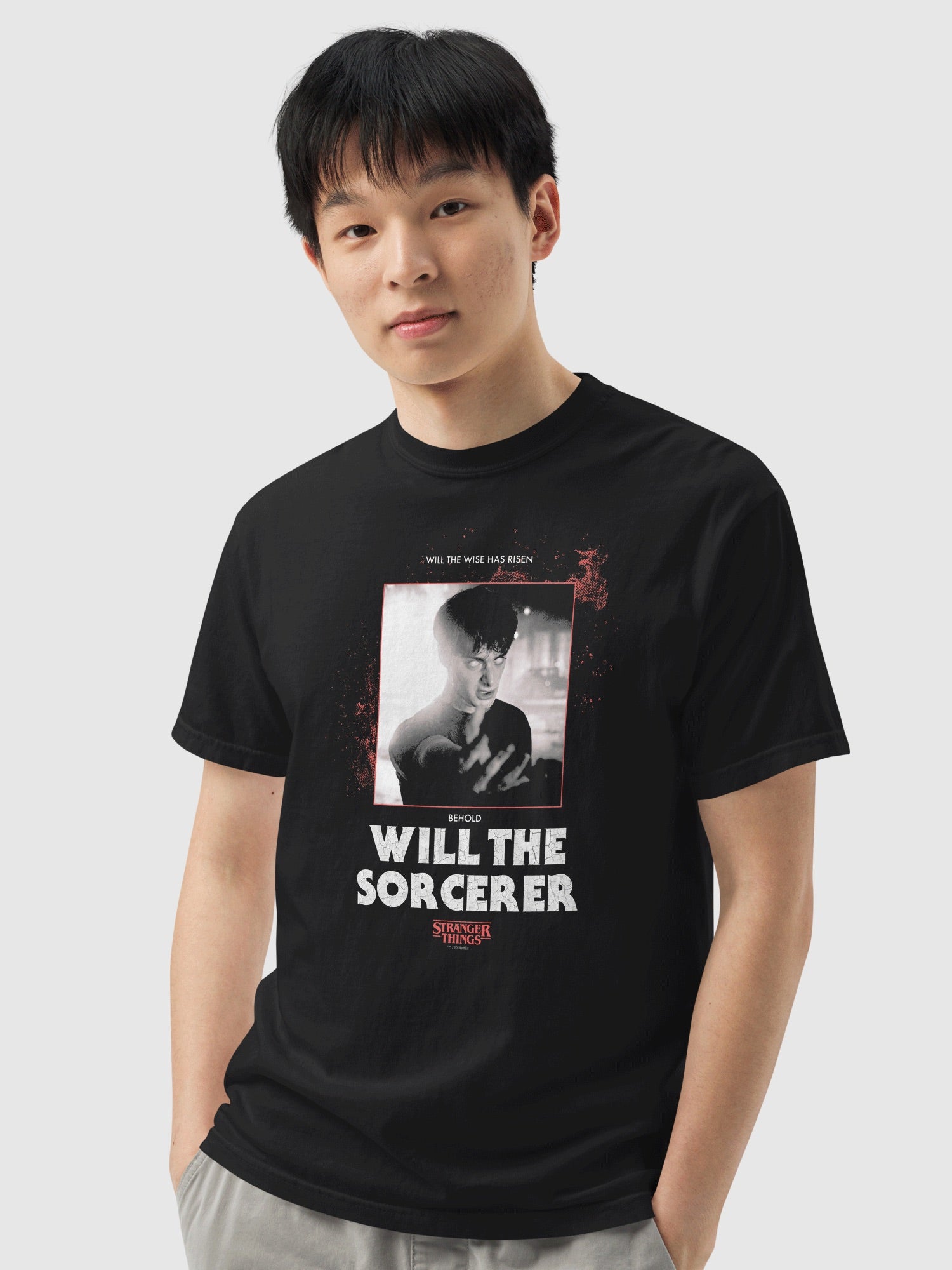 Stranger Things T-Shirt Will The Sorcerer Comfort Colors – Netflix