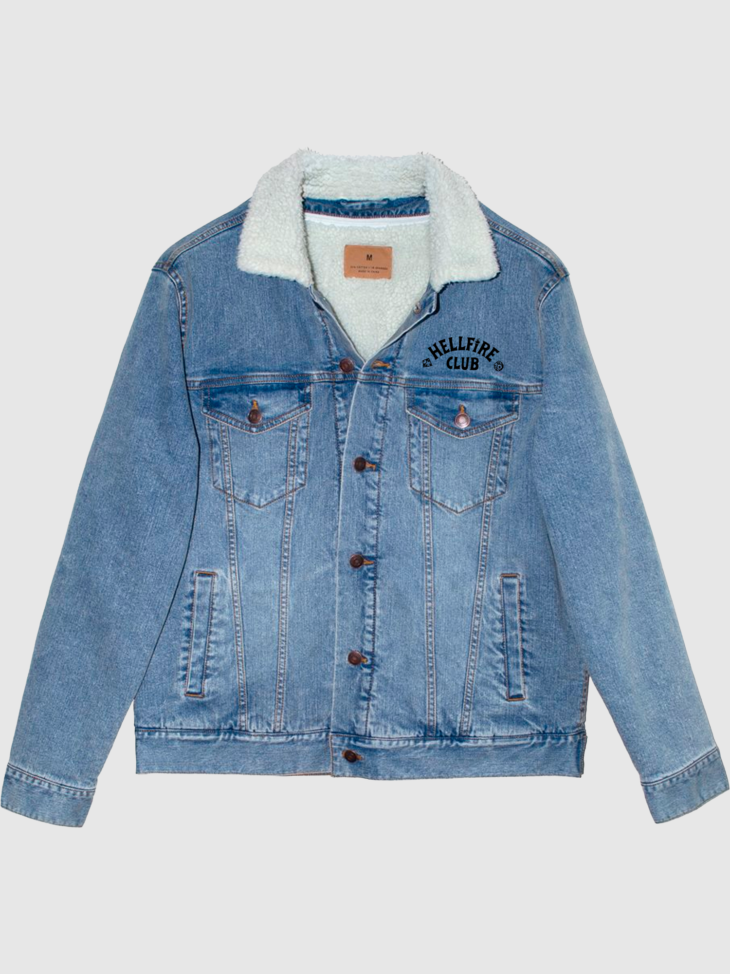 Stranger Things Hellfire Club Denim Jacket – Netflix Shop