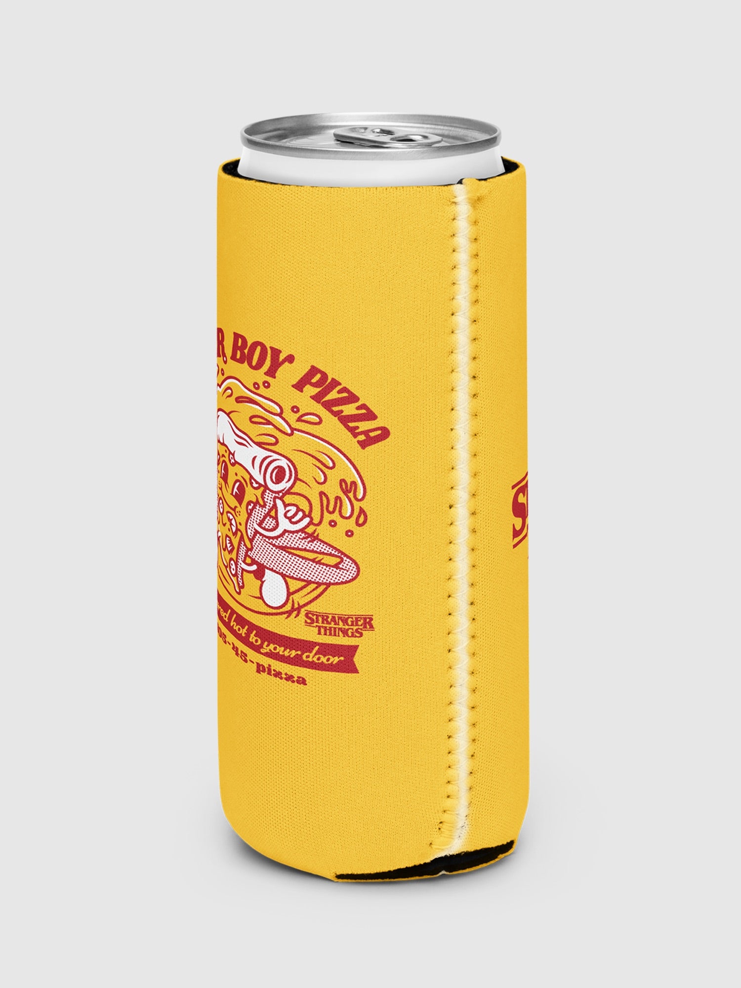 Stranger Things Surfer Boy Pizza Can Cooler – Netflix Shop
