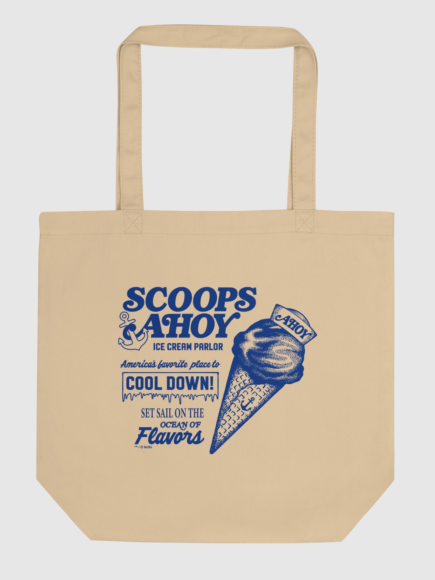 Stranger Things Scoops Scoops Ahoy Tote Bag – Netflix Shop