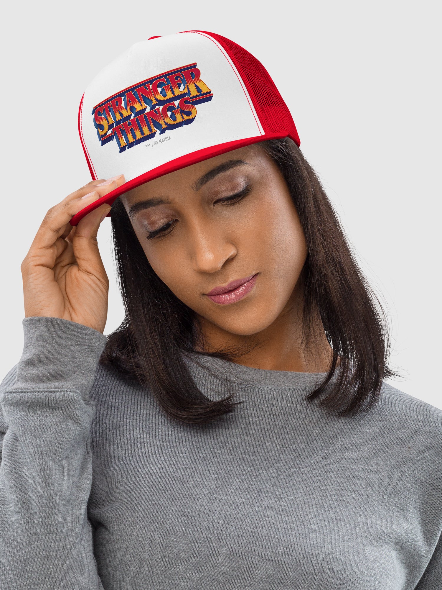 Stranger Things Cult Classics Logo Trucker Hat – Netflix Shop