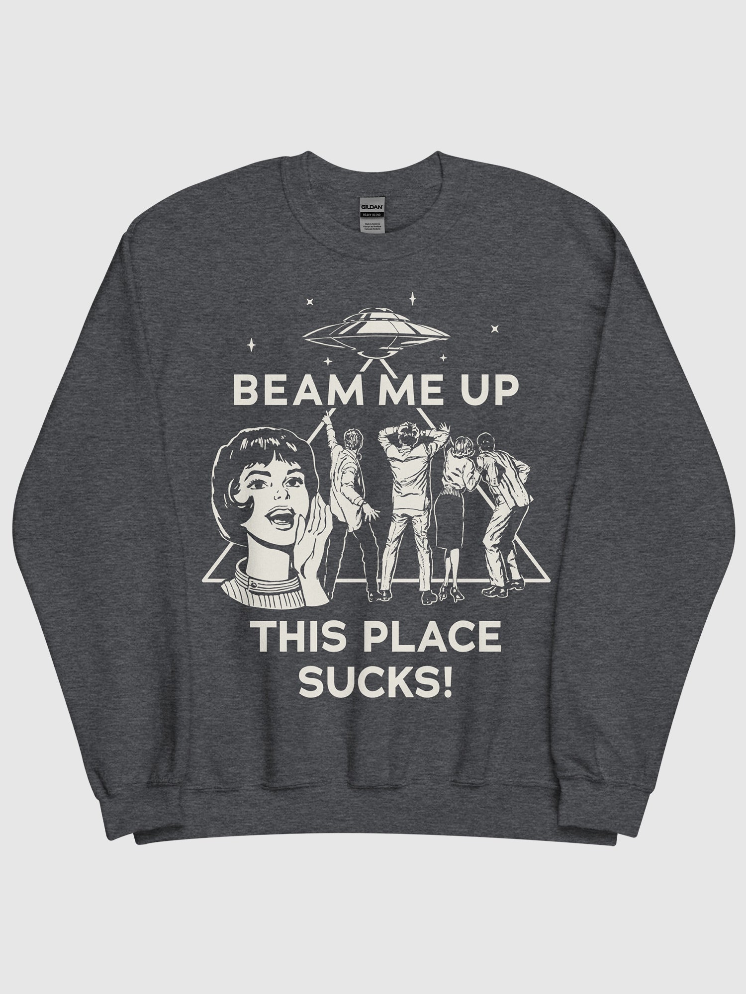 Stranger Things Beam Me Up Sweatshirt | Netflix Shop