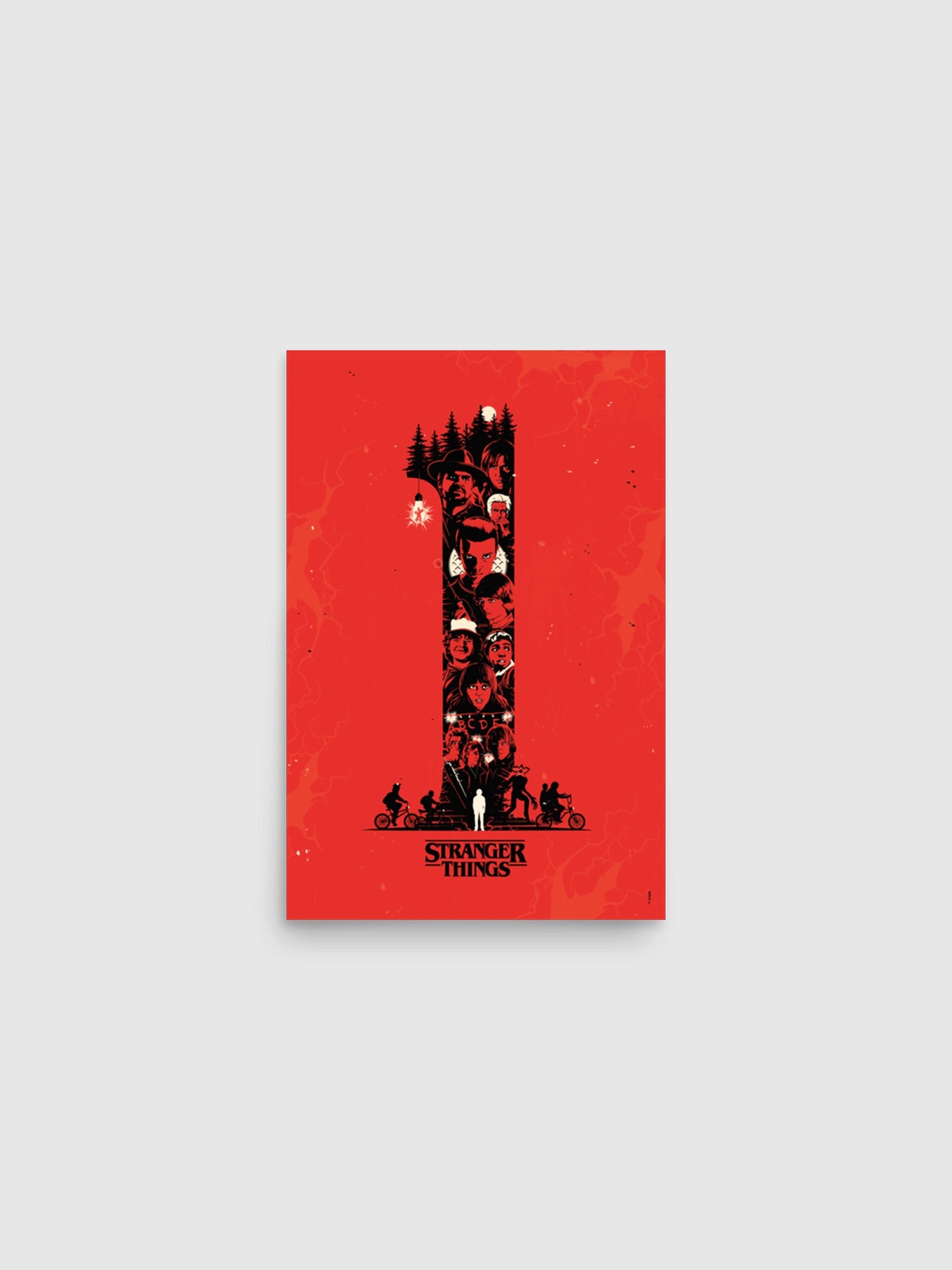 Stranger Things Poster Season 1 Collage – Netflix Shop