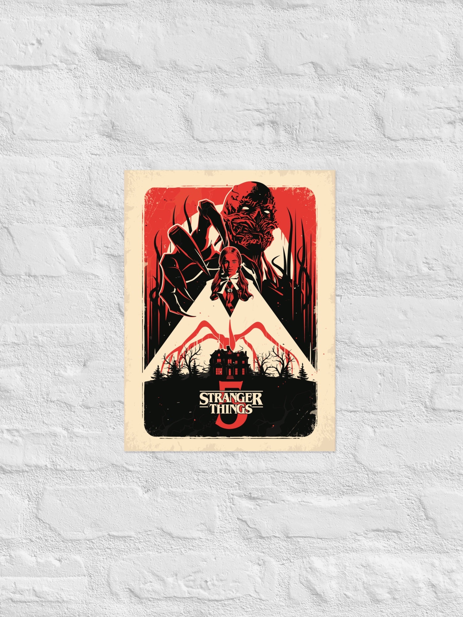 Stranger Things Poster Season 5 Vecna – Netflix Shop