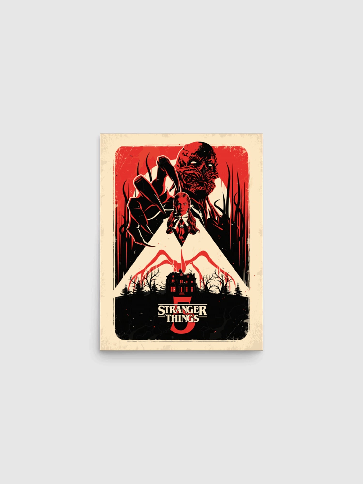 Stranger Things Poster Season 5 Vecna – Netflix Shop