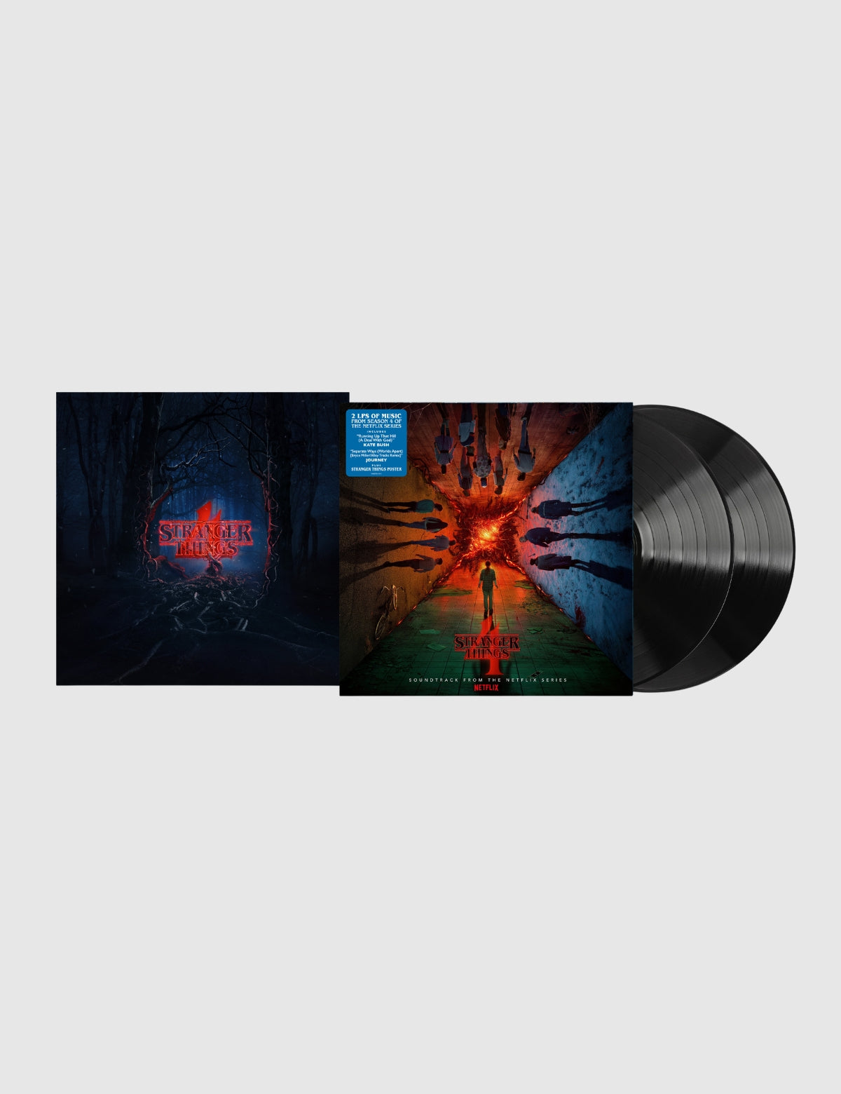 Various Artists - Stranger Things 4: Soundtrack From The Netflix Series  (2LP) [Limited Edition Transparent Red Vinyl]