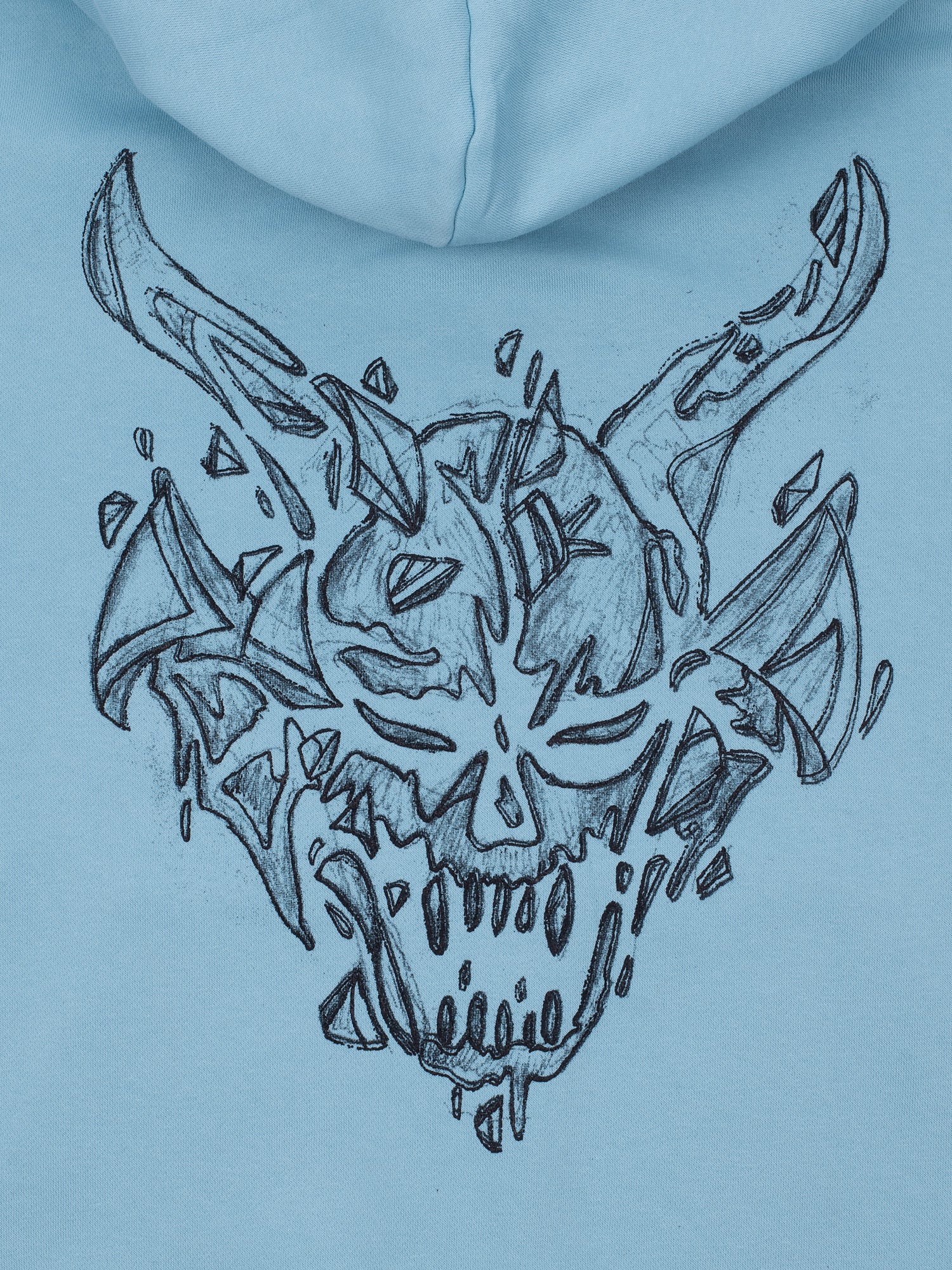 Stranger Things x Louis De Guzman Hellfire Club Zip Hoodie