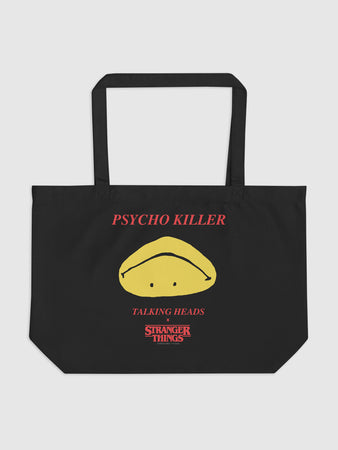 TH x Stranger Things Upside Down Smiley Tote