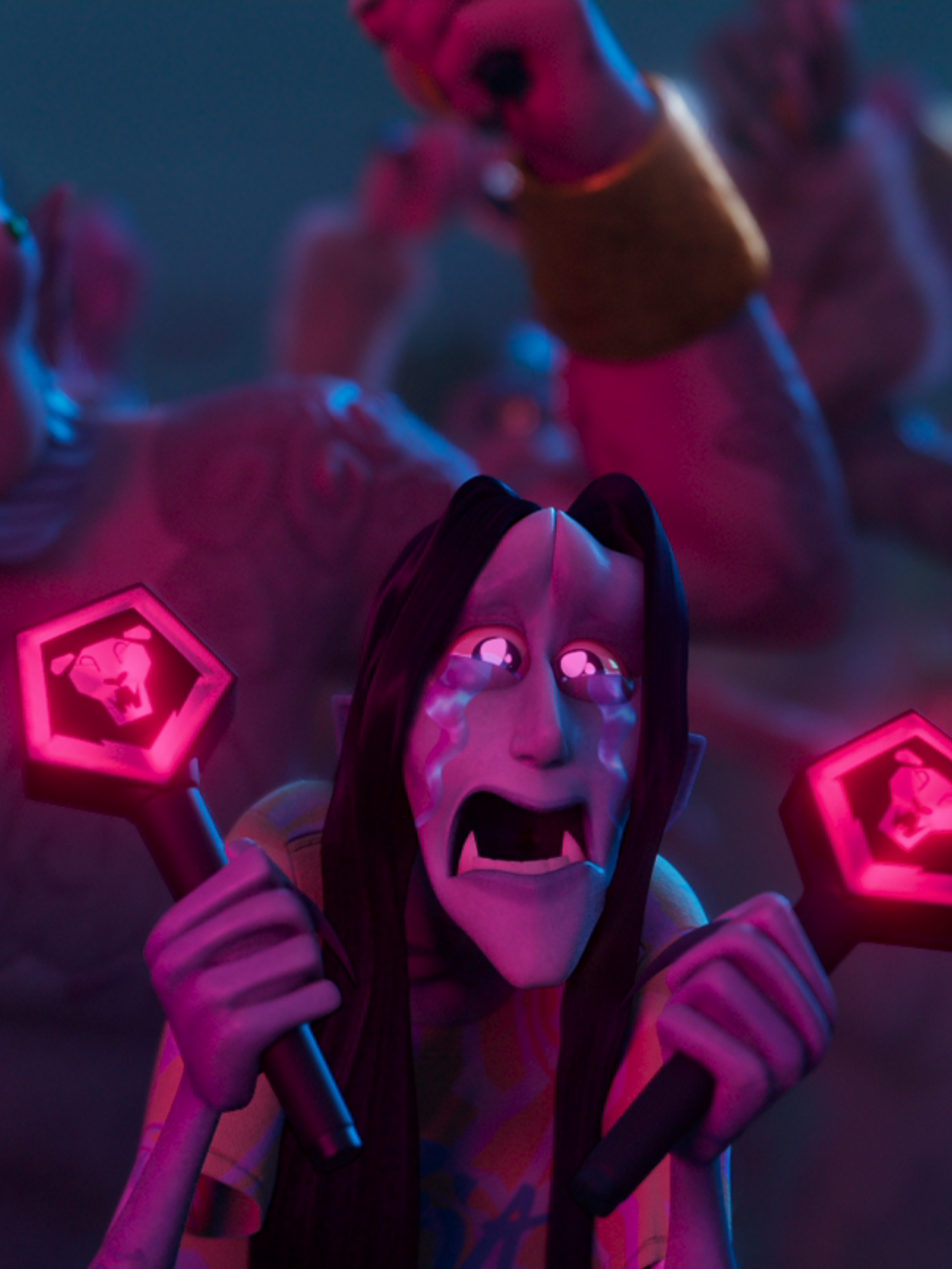 KPop Demon Hunters SAJA BOYS Cosplay Light Stick Toy – Netflix Shop