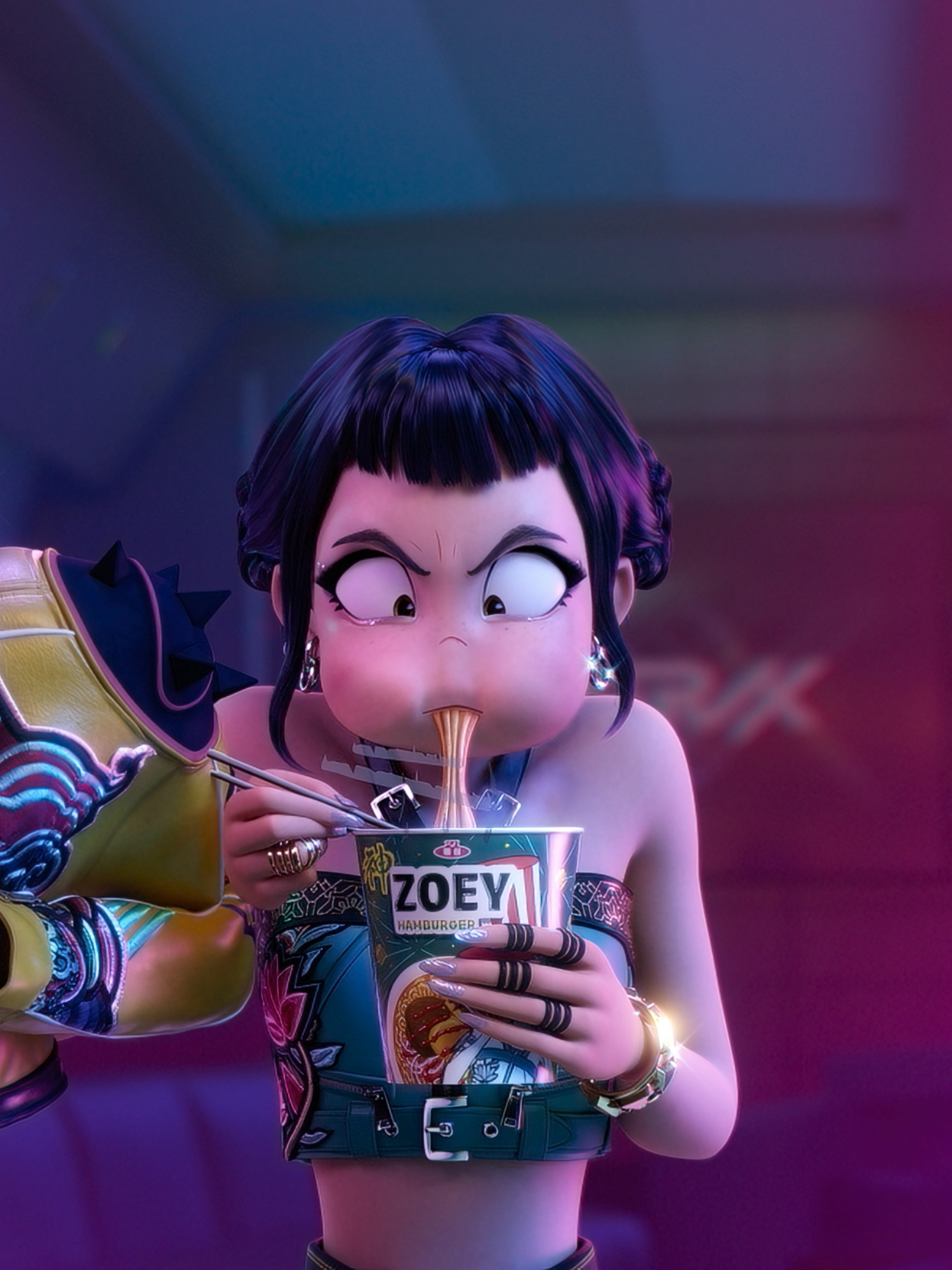 KPop Demon Hunters Zoey Ramyeon Can Glass – Netflix Shop