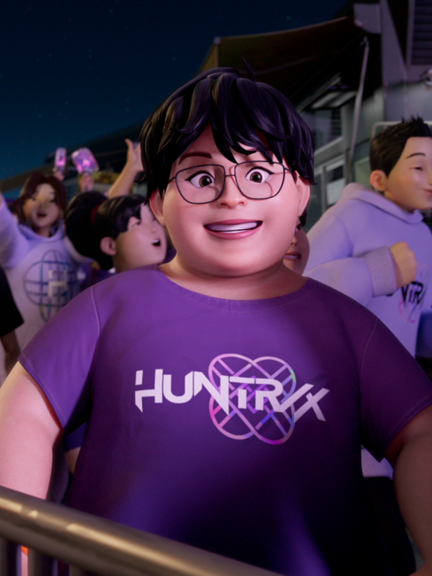 KPop Demon Hunters HUNTR/X Logo Kids T-Shirt – Netflix Shop