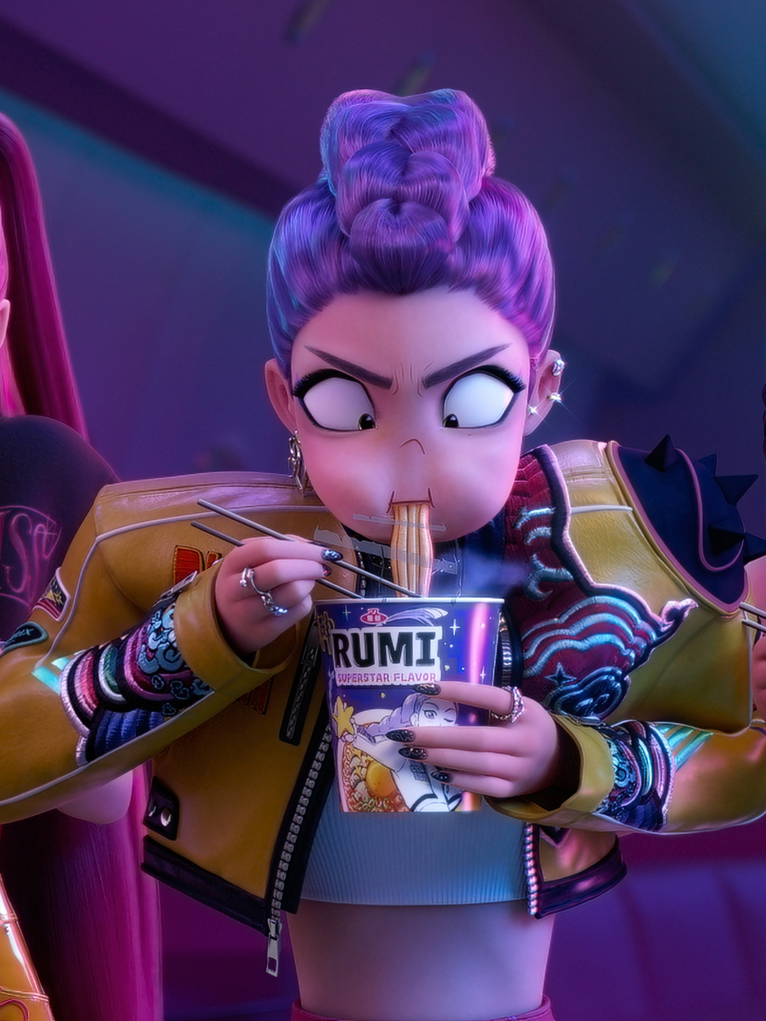 KPop Demon Hunters Rumi Ramyeon Can Glass | Netflix Shop