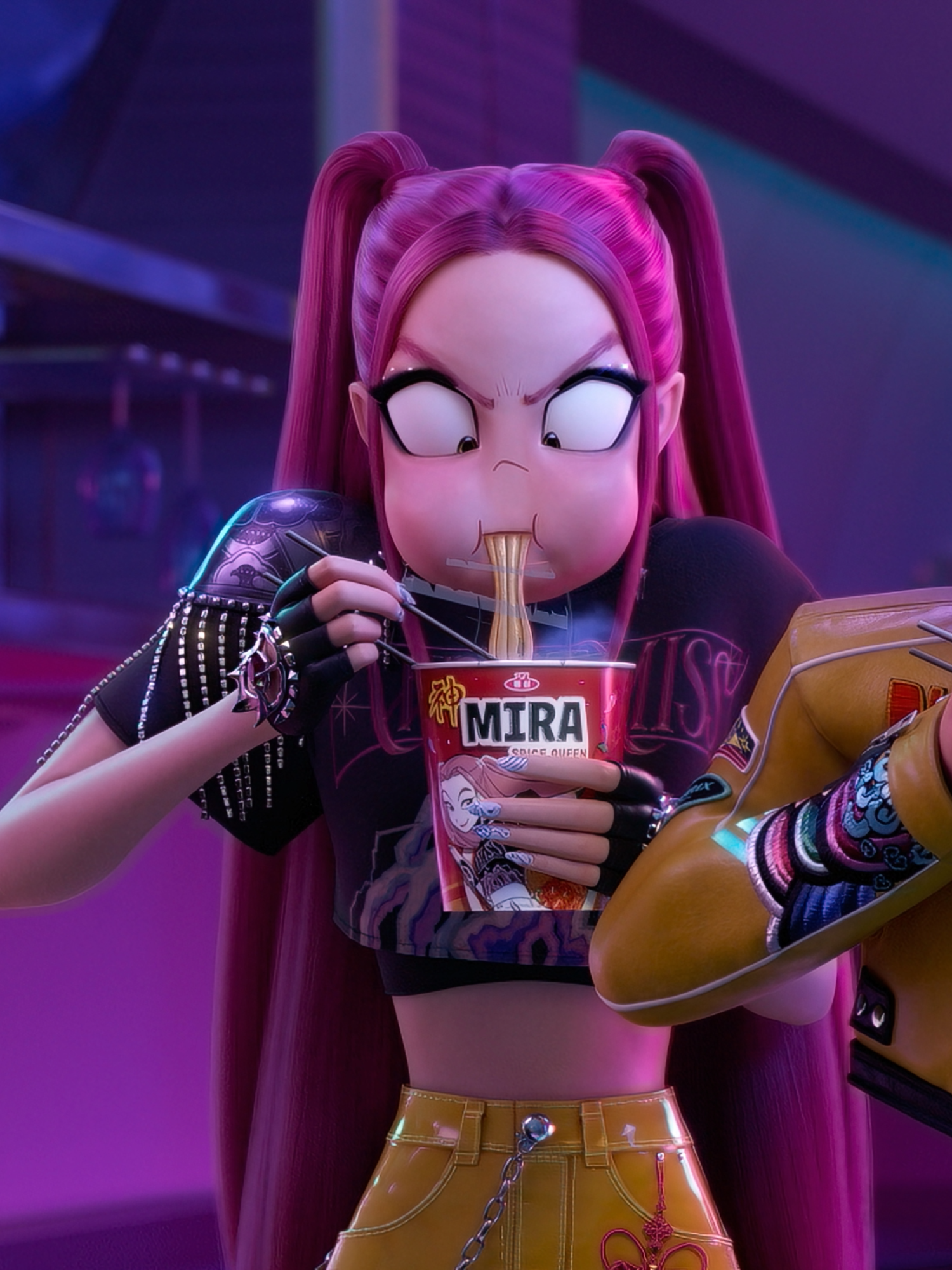 KPop Demon Hunters Mira Ramyeon Can Glass | Netflix Shop