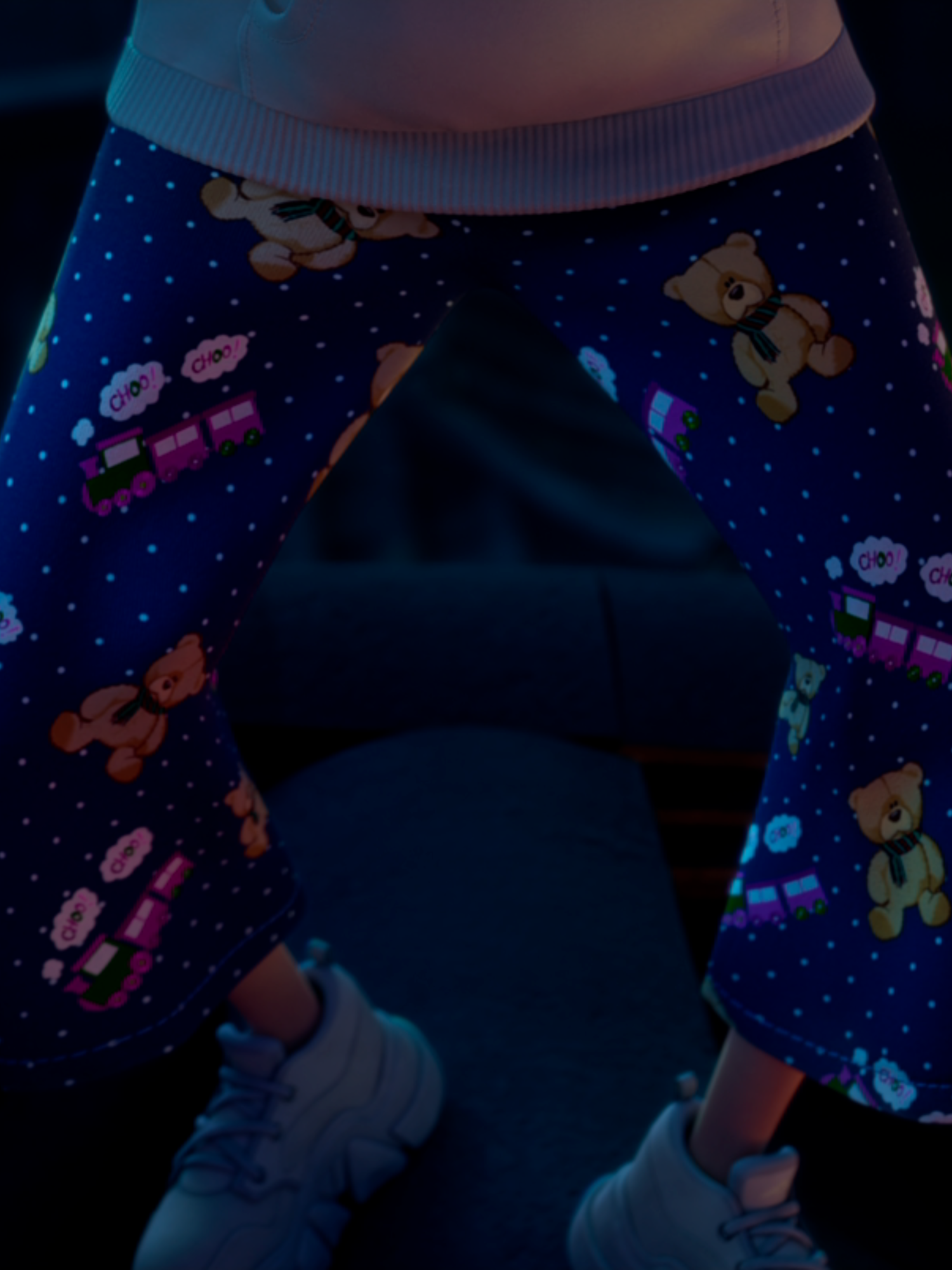 KPop Demon Hunters Rumi Choo Choo Pajama Pants - Main Image
