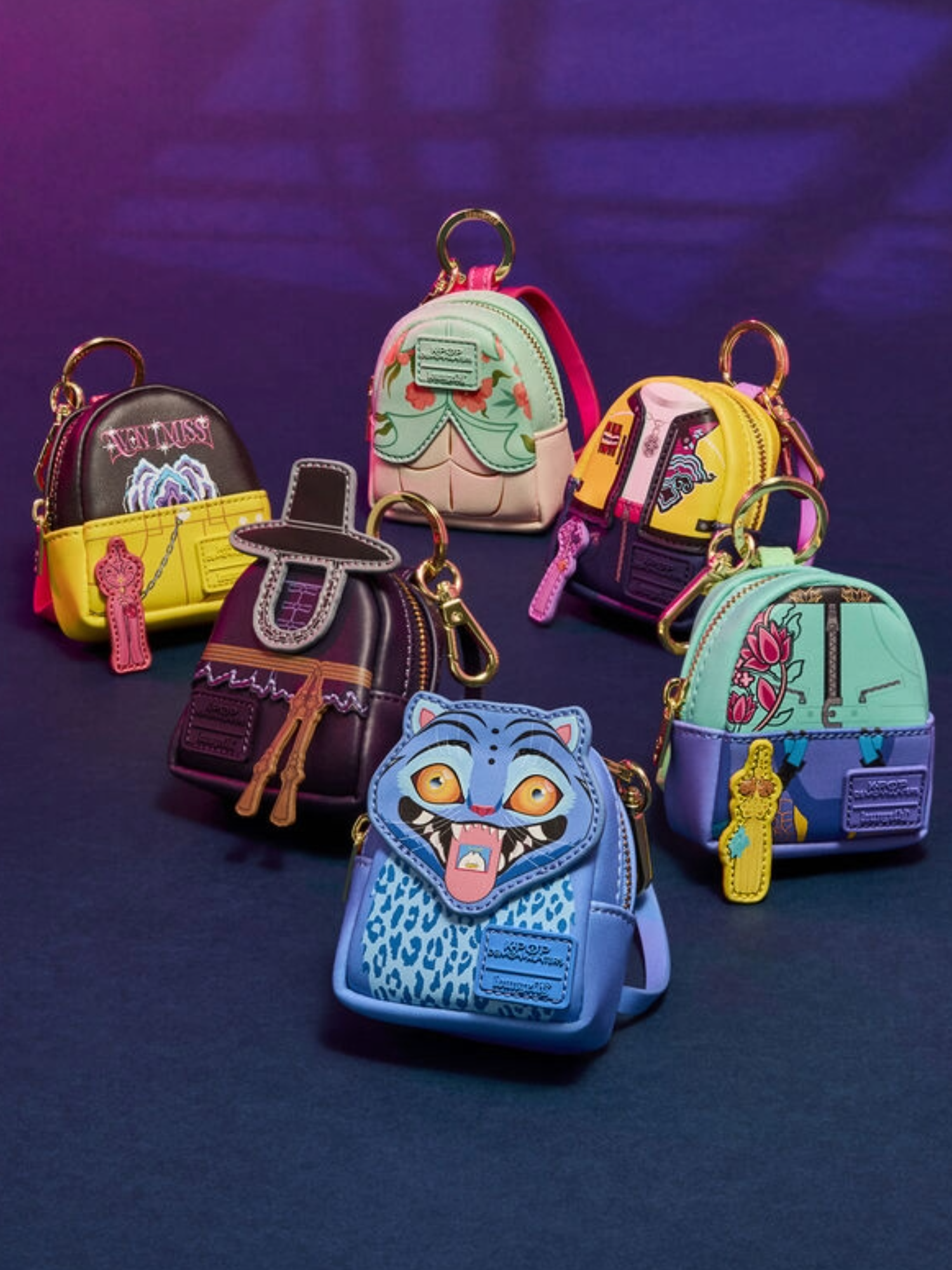 horror mini backpack keychain KPop Demon Hunters Cosplay Mystery Mini Backpack Keychain Charm – Netflix  Shop