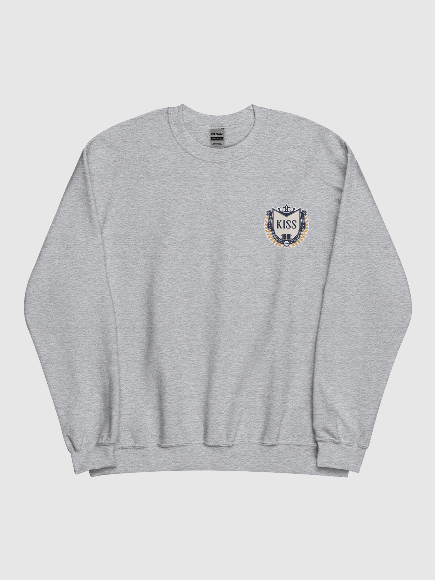 XO, Kitty KISS Emblem Preppy Sweatshirt | Netflix Shop