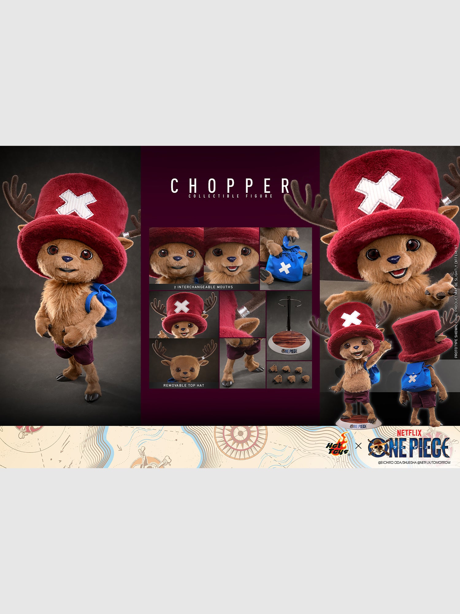 One Piece Chopper Collectible Figure 1/6th Scale – Netflix Shop