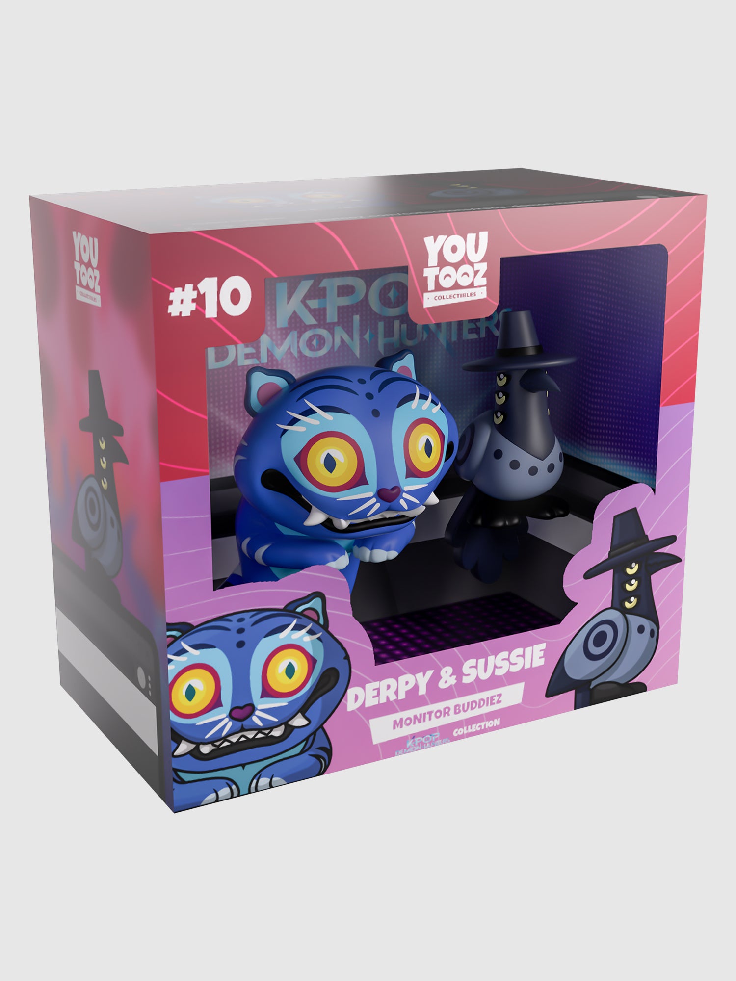 KPop Demon Hunters Monitor Buddiez Derpy and Sussie – Netflix Shop KPop Demon Hunters Monitor Buddiez Derpy and Sussie – Netflix Shop