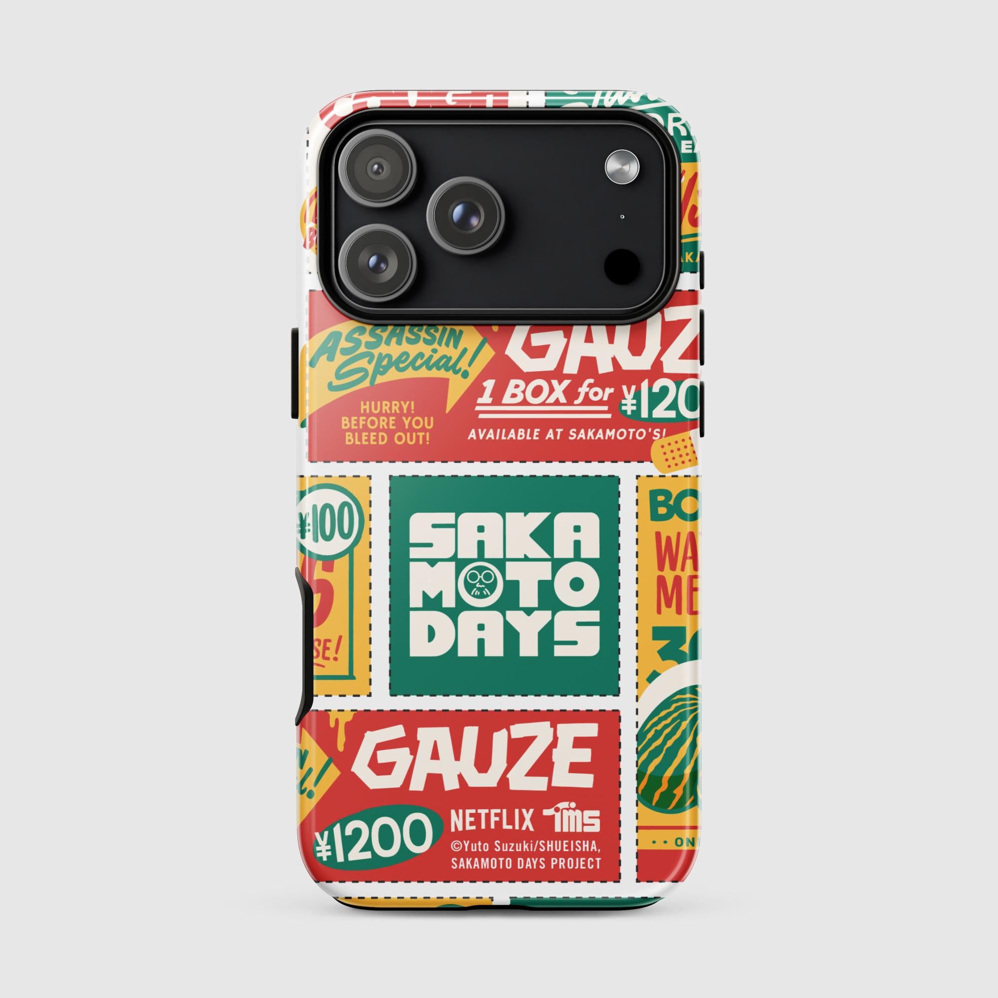 Sakamoto Days Coupons iPhone Tough Case | Netflix Shop