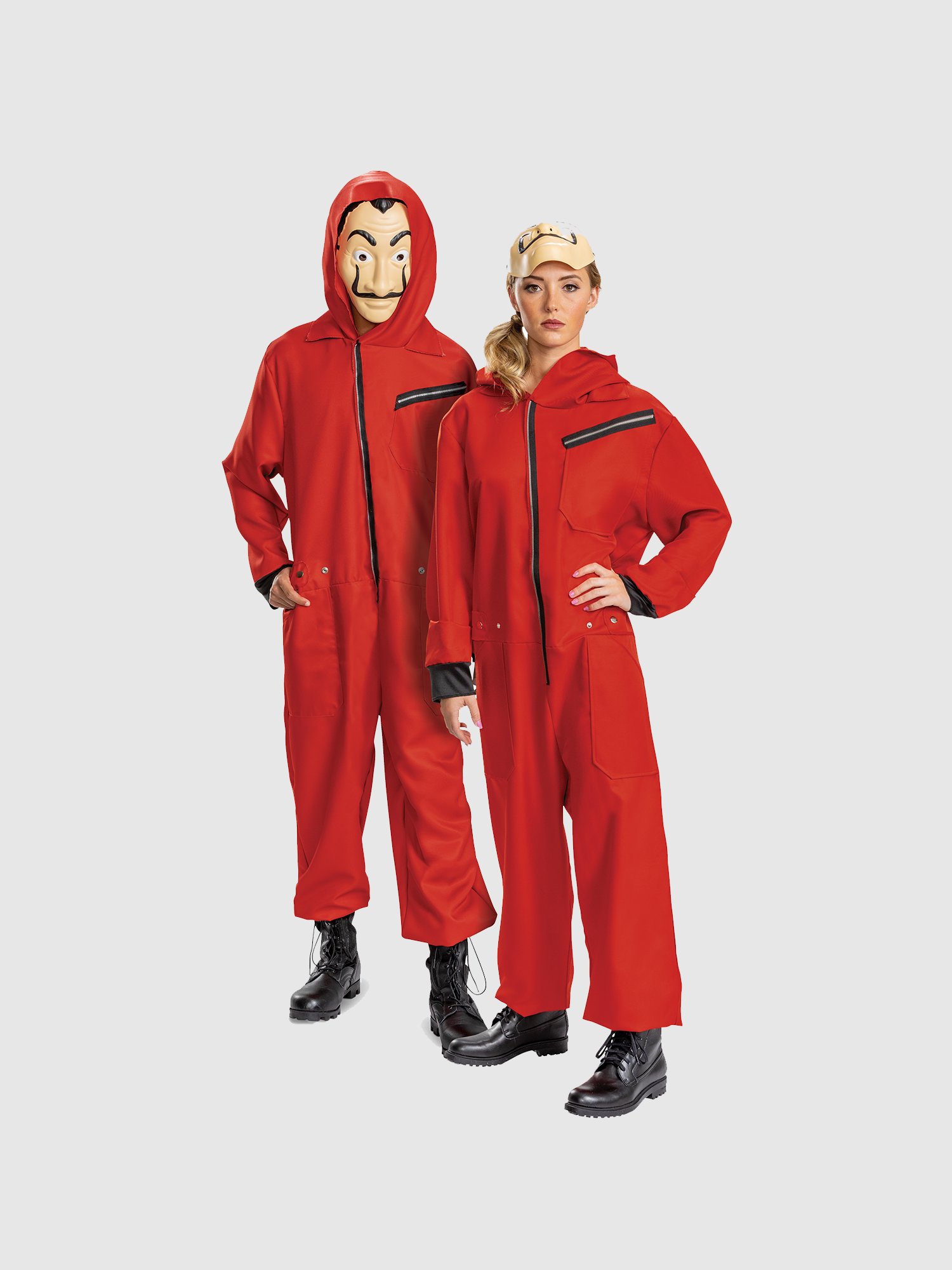Cosplayflying - Buy La casa de papel Money Heist Dali Red Jumpsuit Cosplay  Costume for Adult Men Carnival Halloween