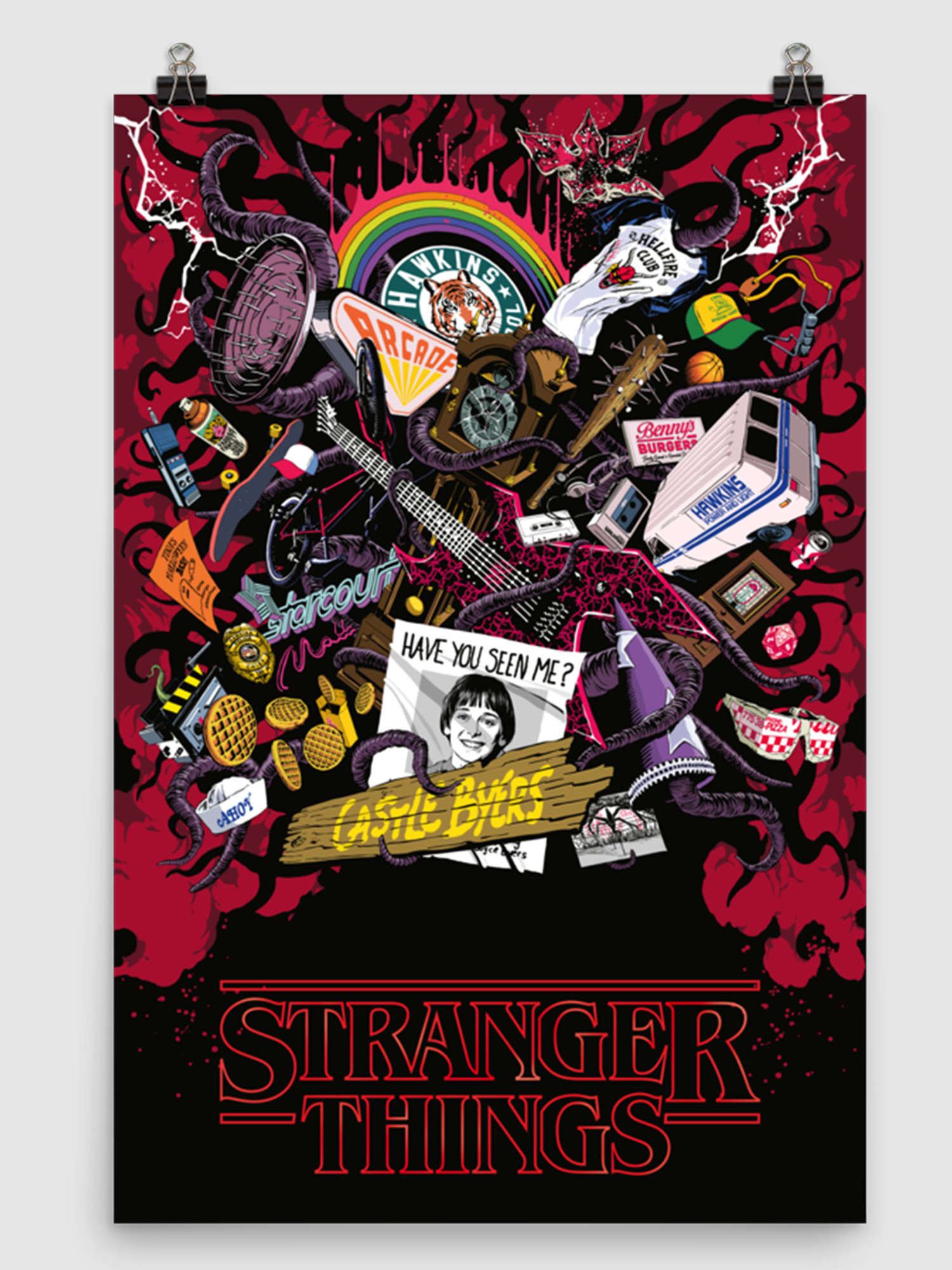 Butcher Billy Stranger Things Poster | Netflix Shop