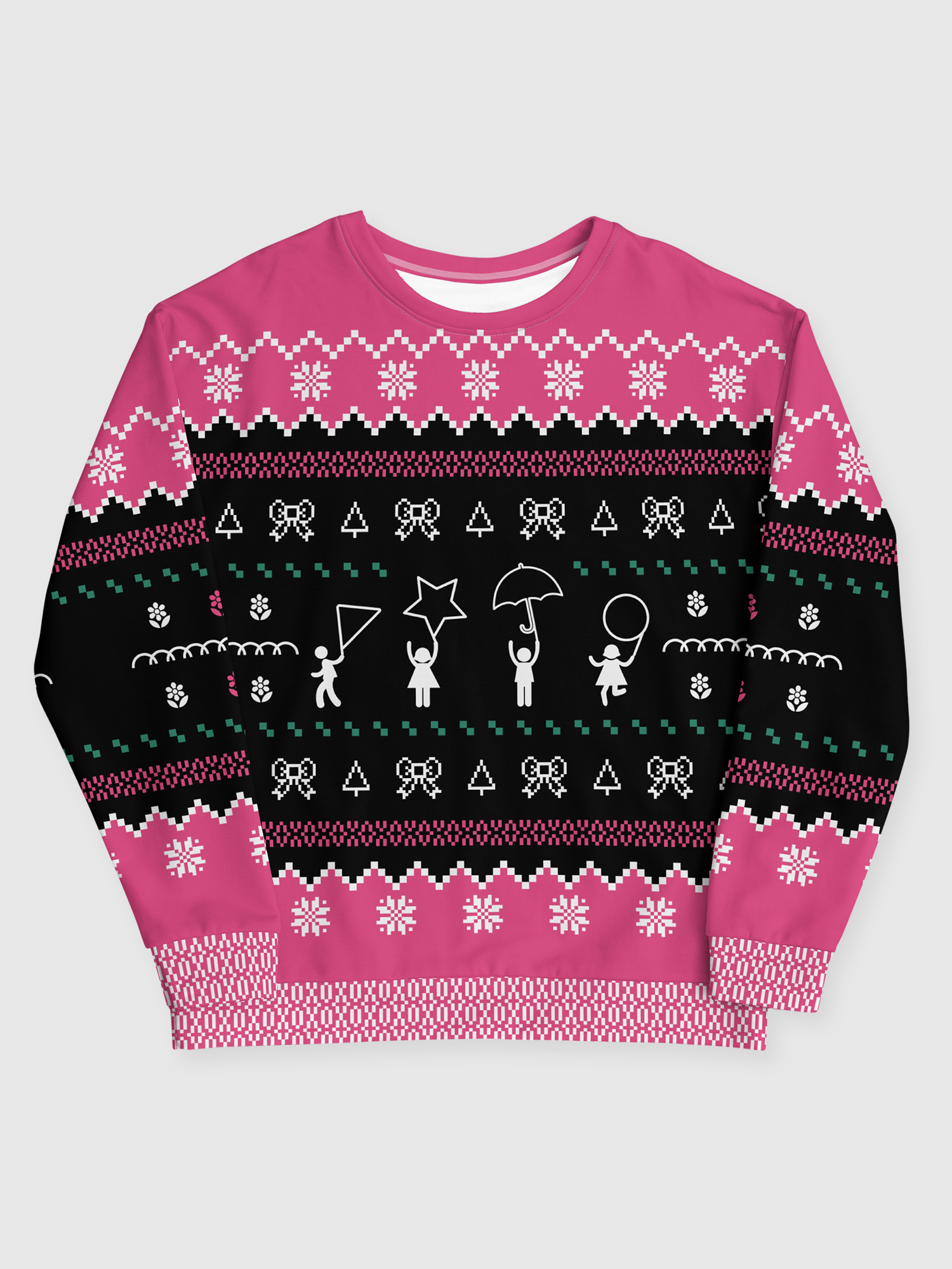 Big mouth christmas sweater discount