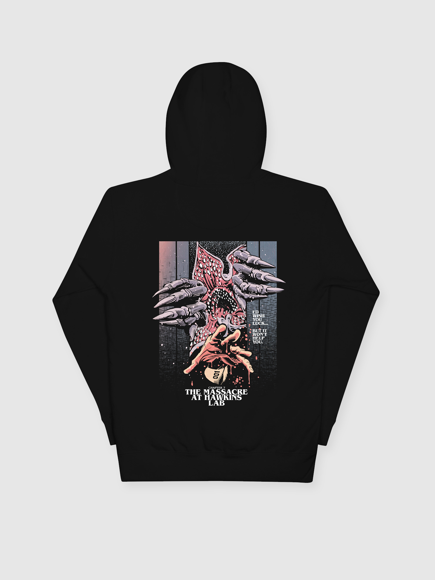 Stranger Things x Butcher Billy The Massacre at Hawkins Lab Unisex Hoo