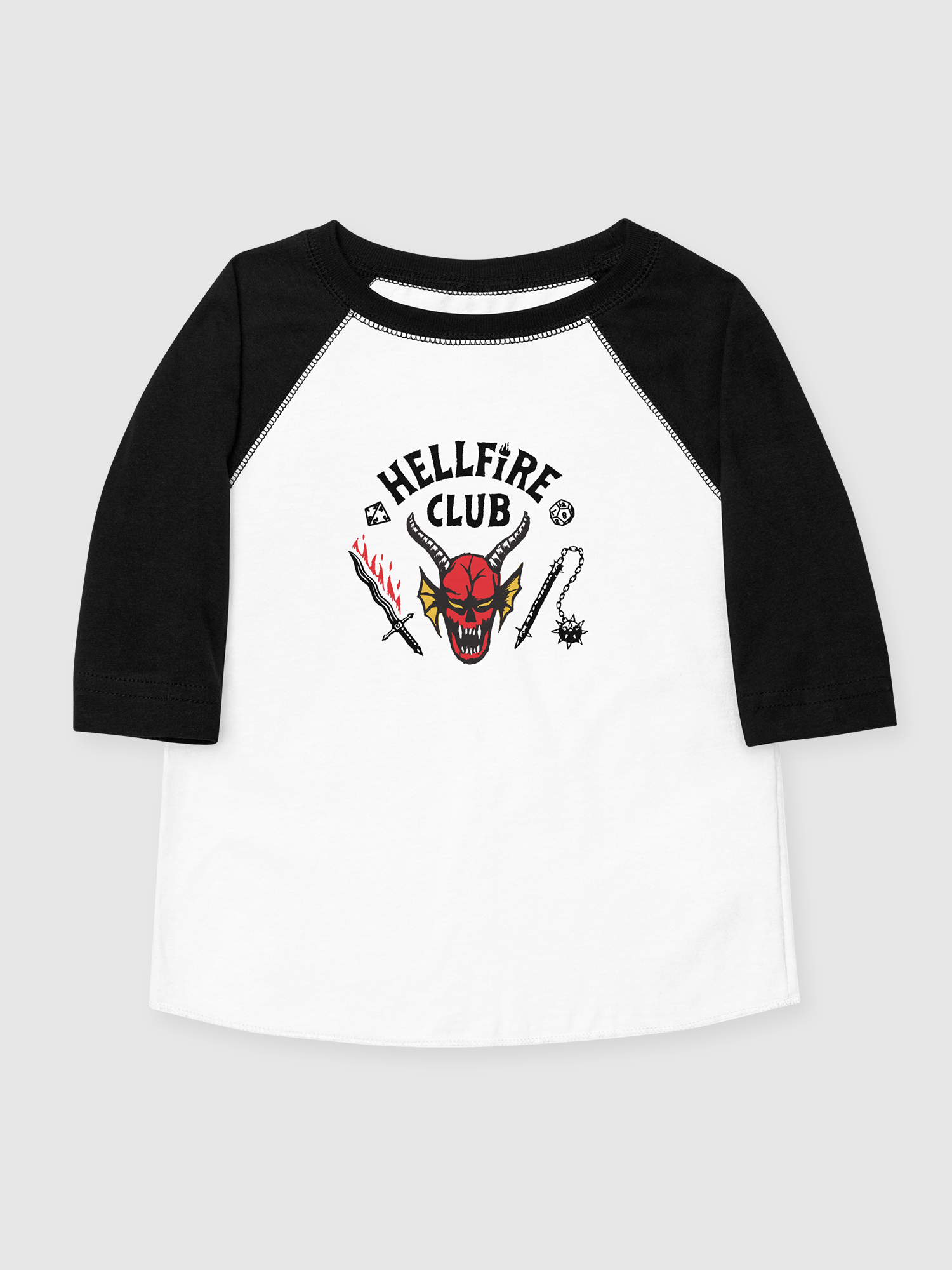 Officer Æble lække Stranger Things Toddler Hellfire Club Shirt