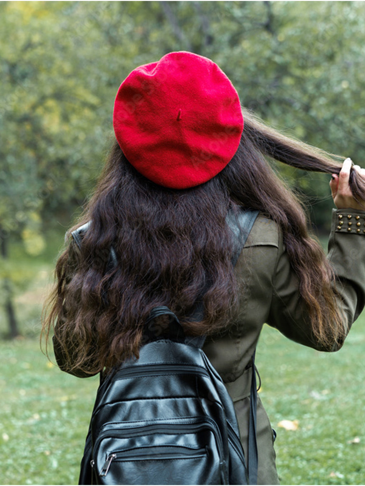 Girl In Beret Matilda at Roxanne Corley blog