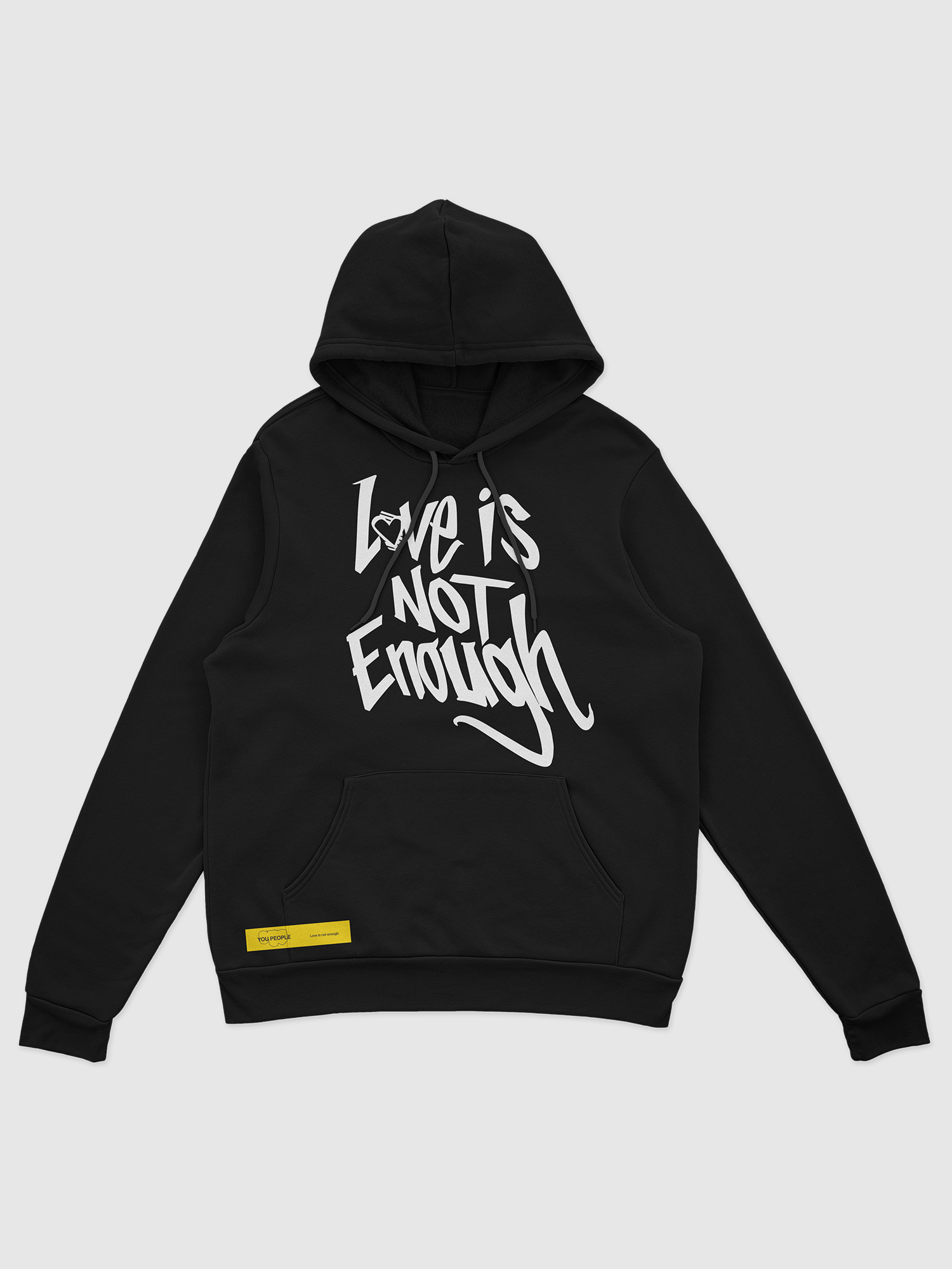 Black sales people hoodie